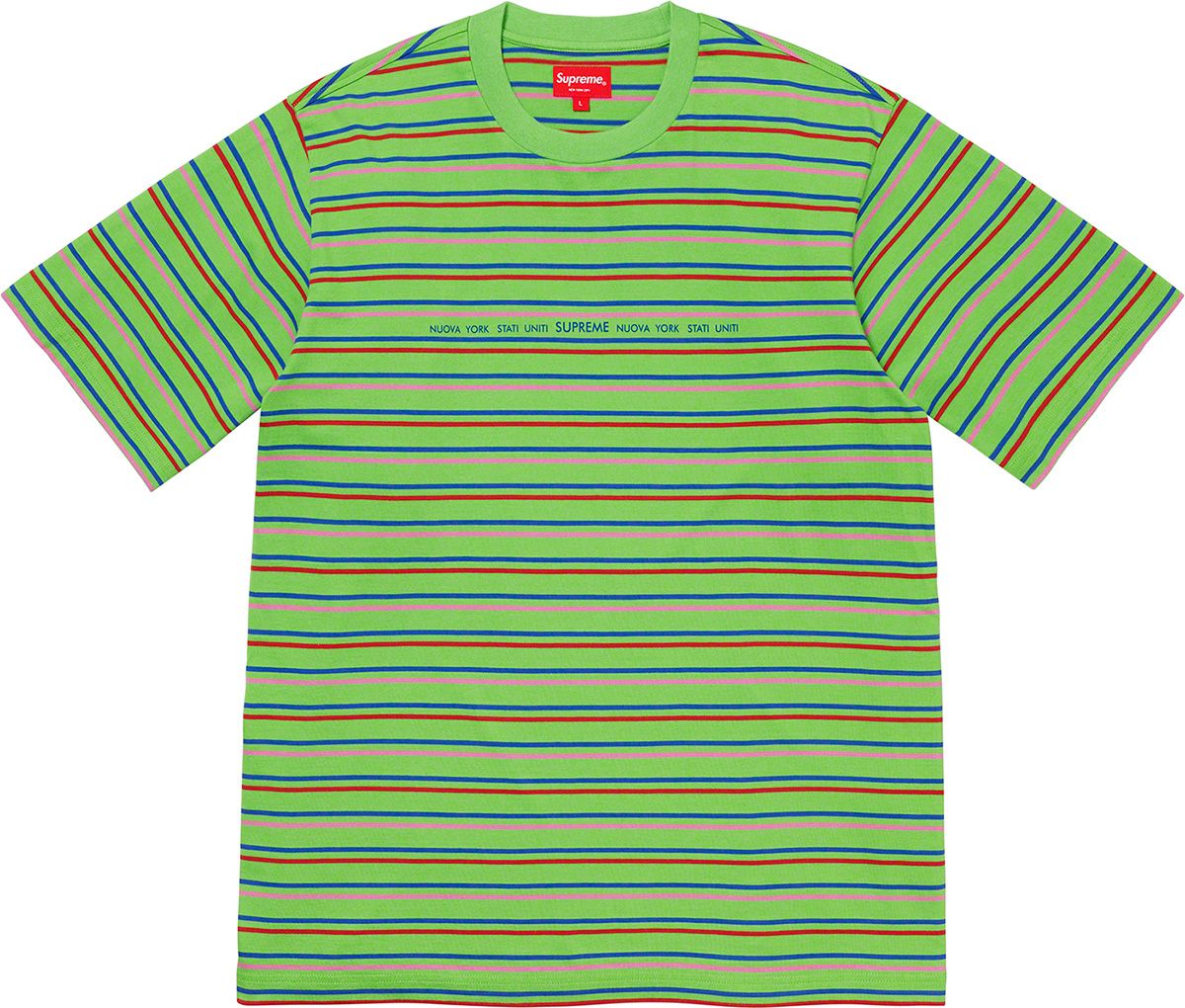 Supreme Stati Uniti Stripe S/S Tシャツ XL Fall/Winter 2020 Preview – Supreme