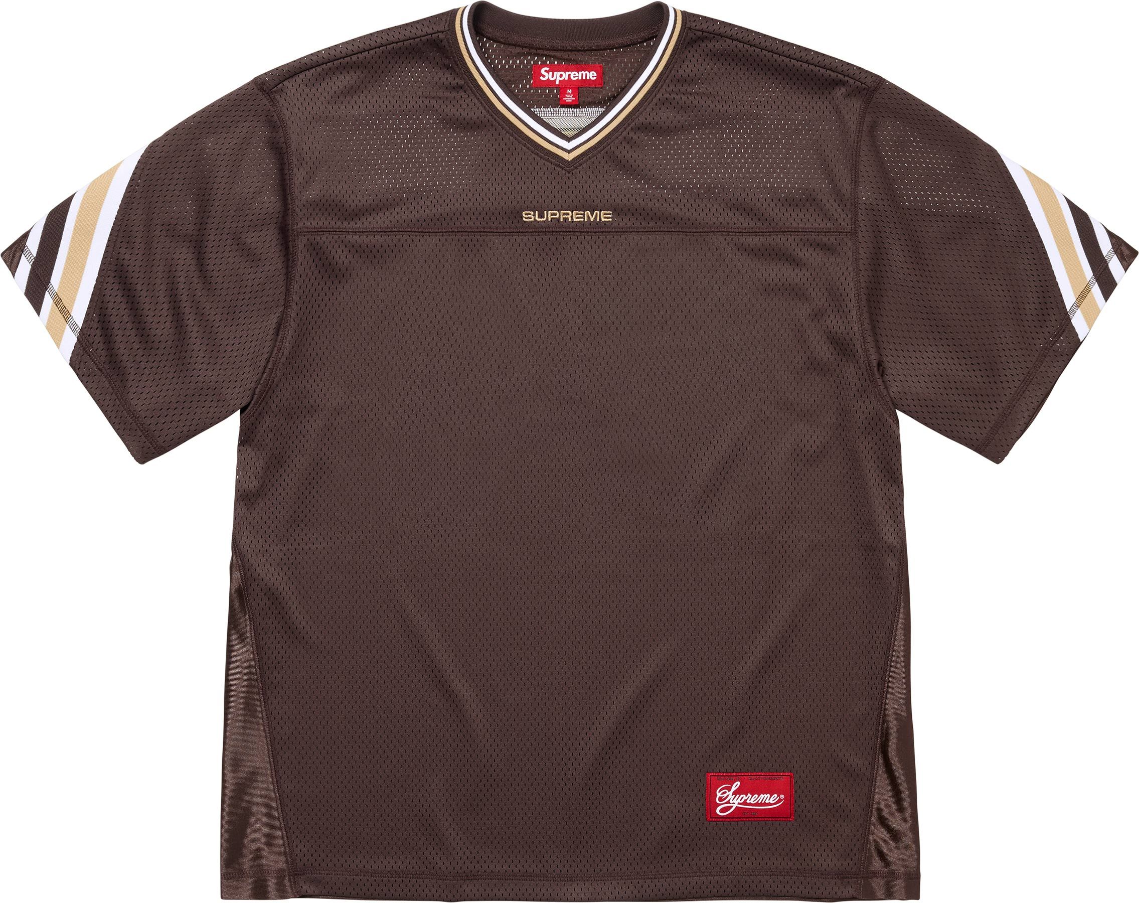 シャツ Supreme Jacquard Rib Football Jersey Fall/Winter 2024 Preview – Supreme