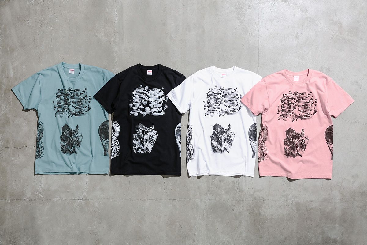 Supreme M.C. Escher Collage Tee ブラック L M.C. Escher/Supreme – Gallery – Supreme