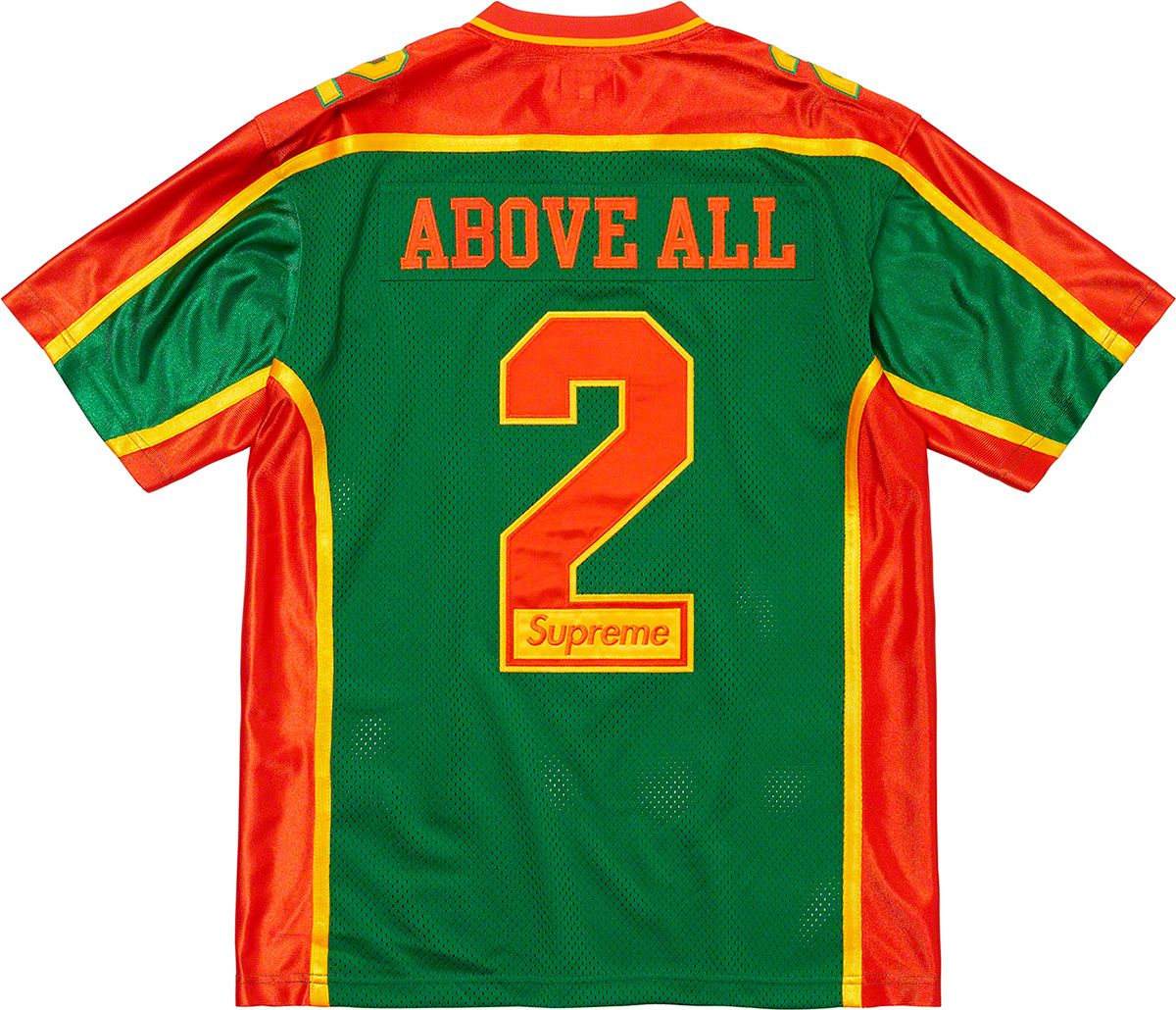 新品未使用　supreme Above All Football Jersey Fall/Winter 2021 Preview – Supreme