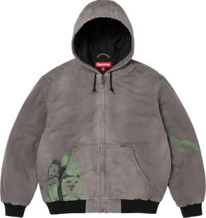 Rita Ackermann Hooded Work Jacket