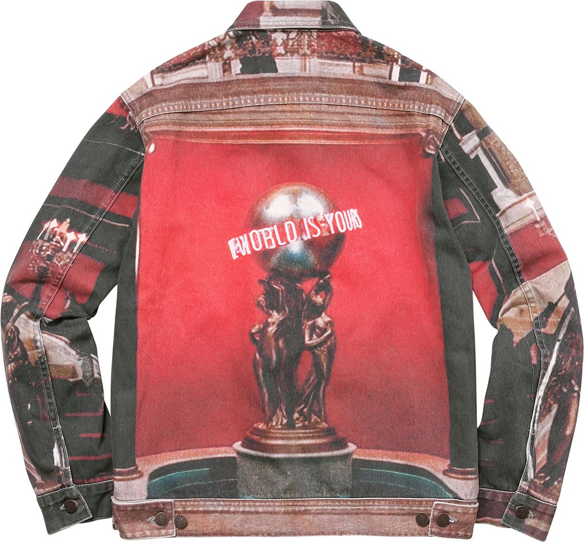 ジャケット・アウター Supreme Scarface The World Is Yours Fall/Winter 2017 Preview – Supreme