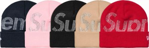 New Era Rhinestone Big Logo Beanie