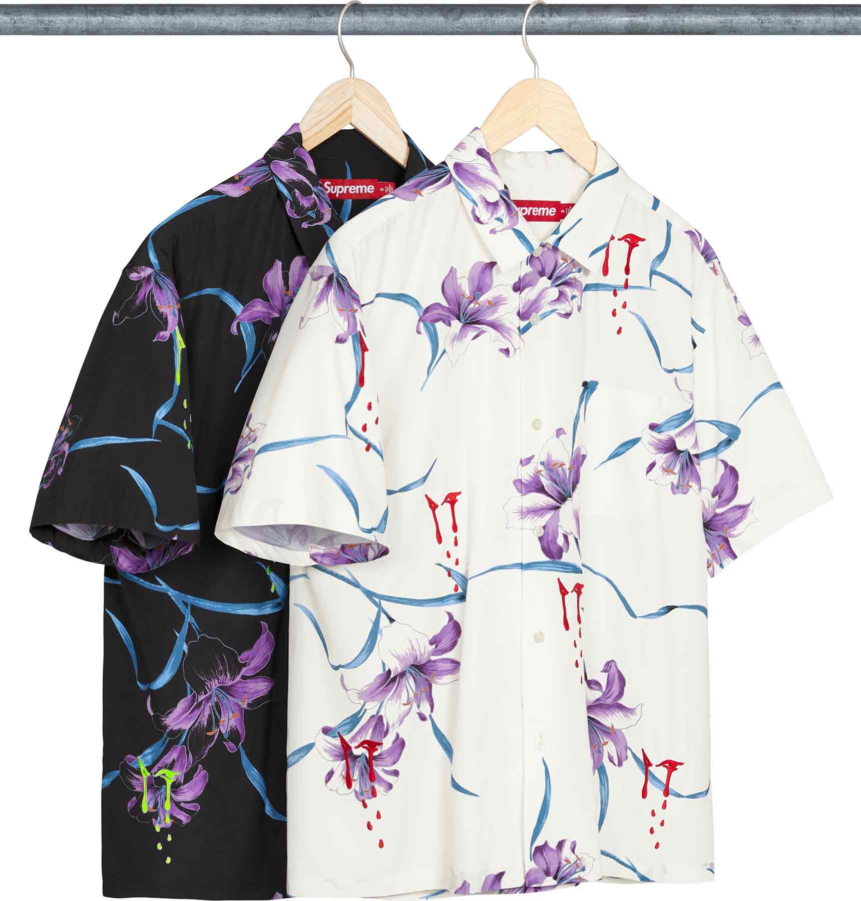 トップス Supreme AOI Lilies S/S Shirt Black S Spring/Summer 2026 Preview – Supreme