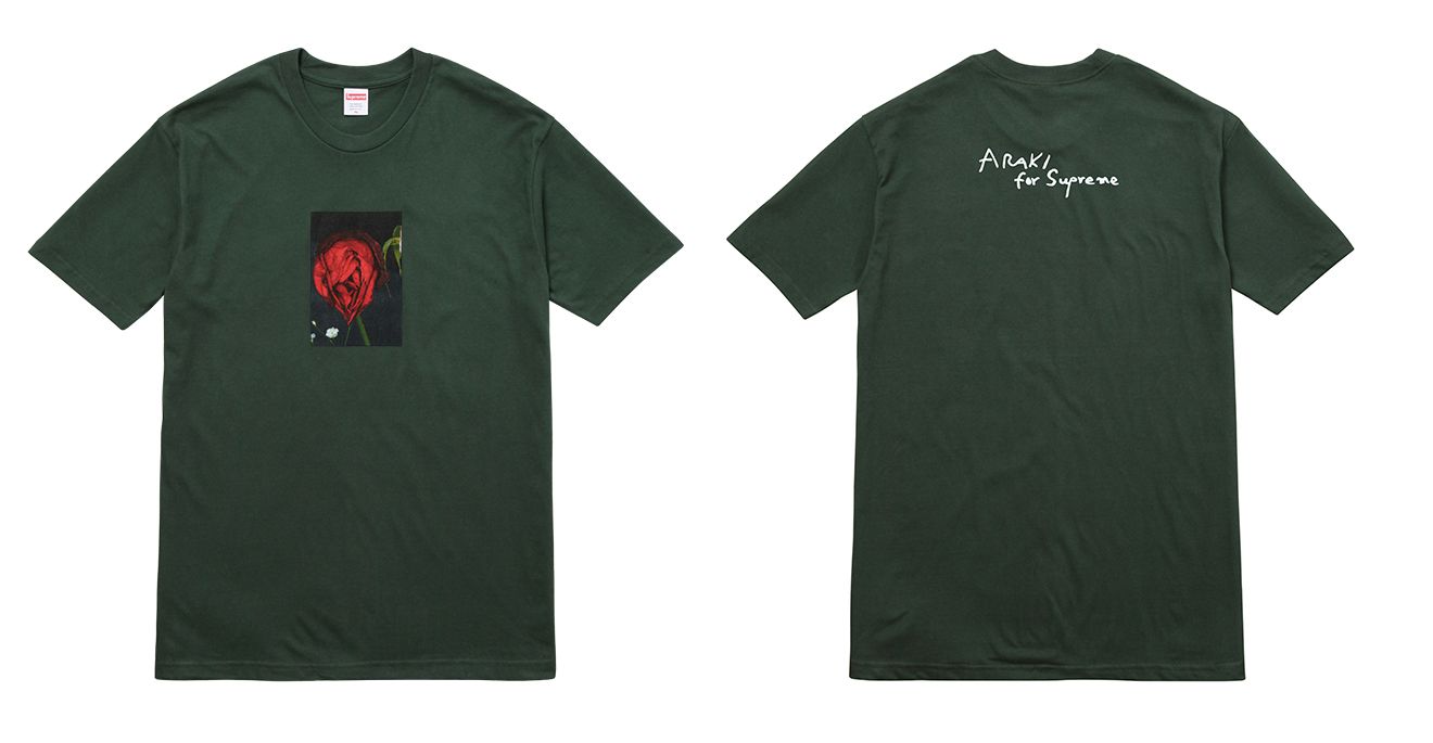 トップス 16aw supreme Araki Orchid black l/s tee Araki for Supreme – Gallery – Supreme