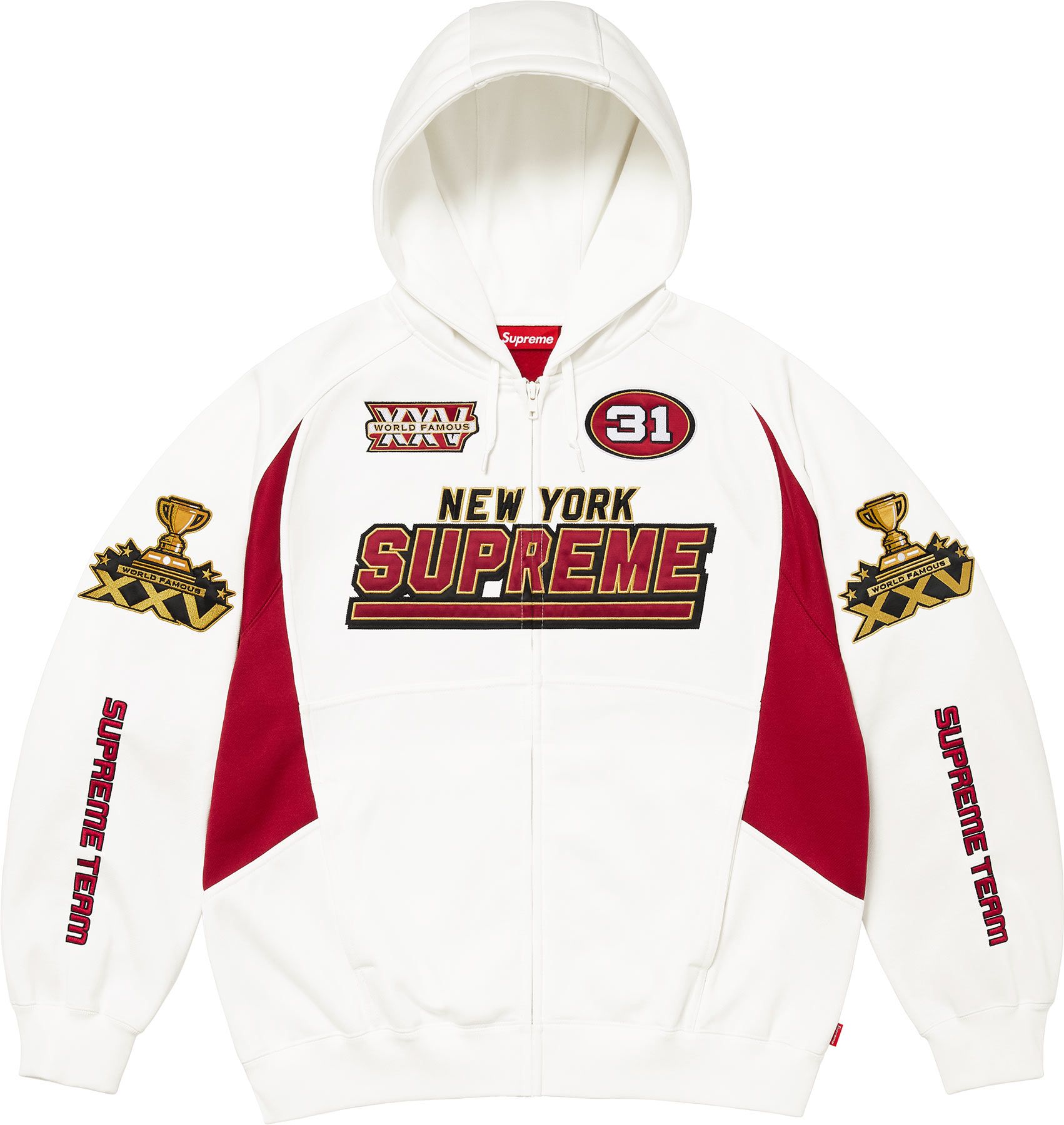 ジャケット・アウター Supreme Football ZipUp Hooded Sweatshirt Fall/Winter 2025 Preview – Supreme