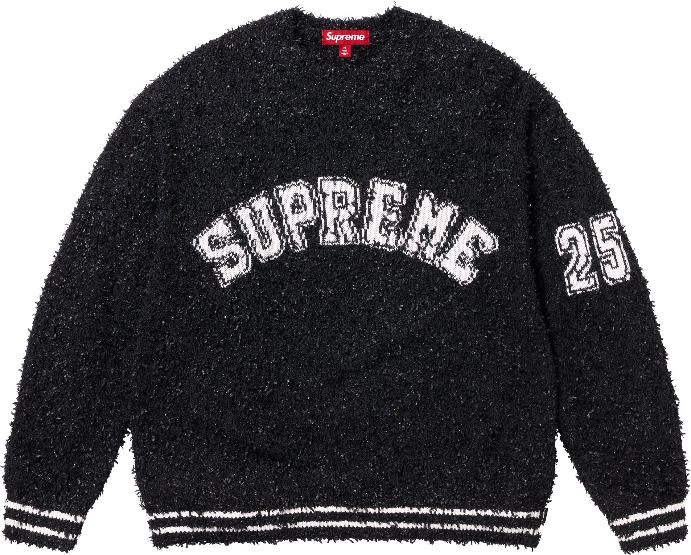 Supreme Textured Arc Sweater ブラック 25 Spring/Summer 2025 Preview – Supreme