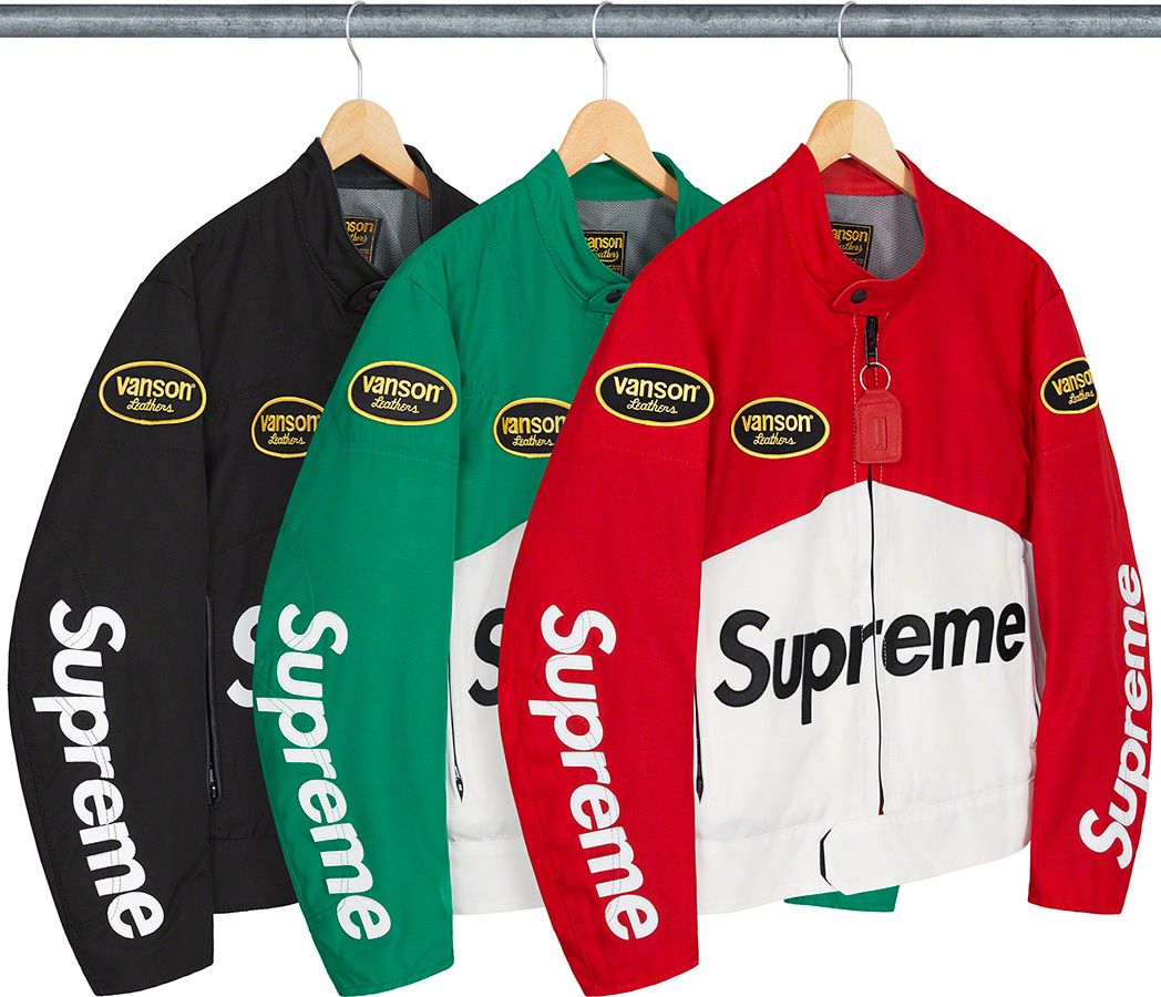 SupremeVanson Leather®Cordura®Jacket XXL Spring/Summer 2021 Preview – Supreme