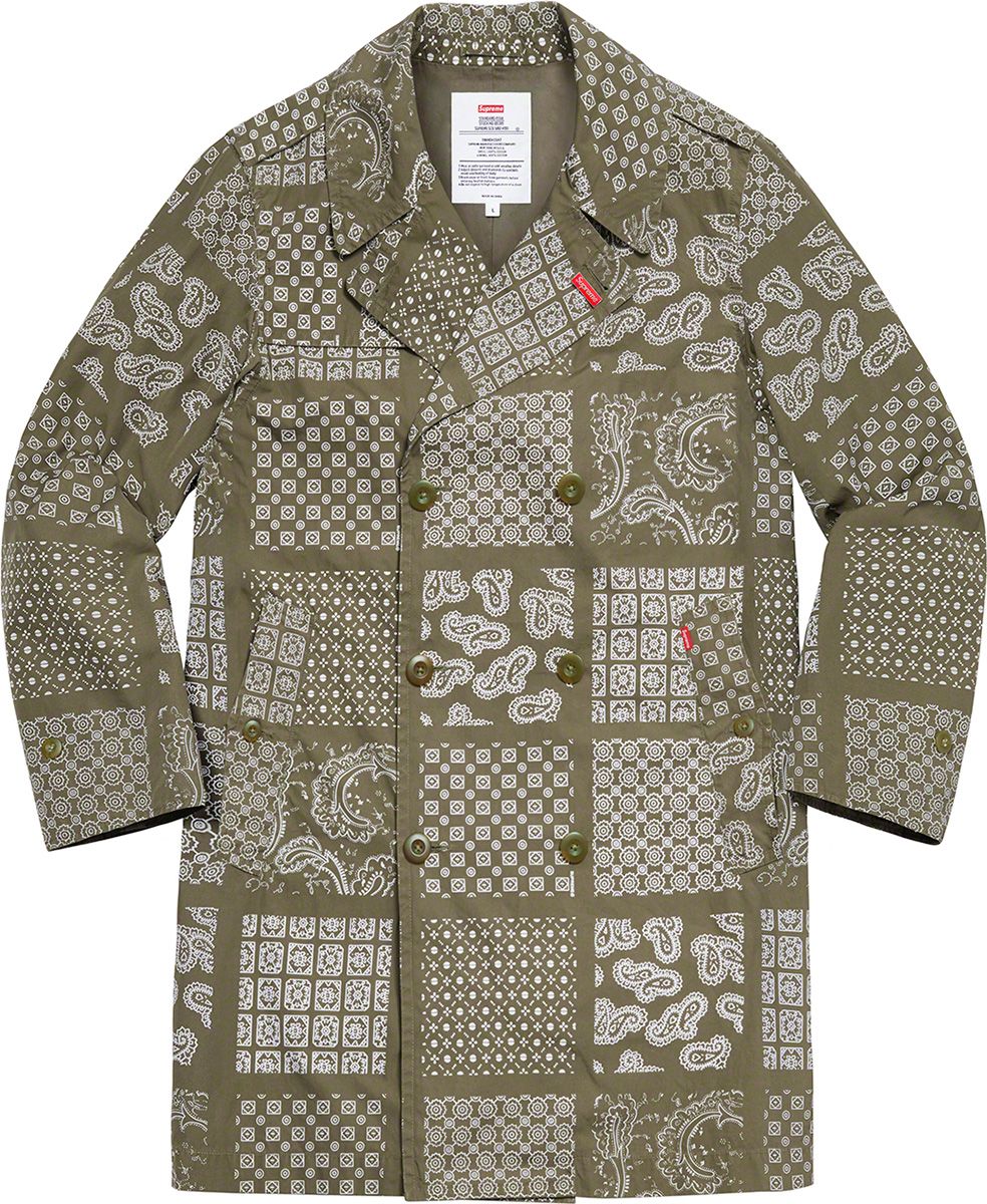 ジャケット・アウター Supreme Military Trench Coat Spring/Summer 2020 Preview – Supreme