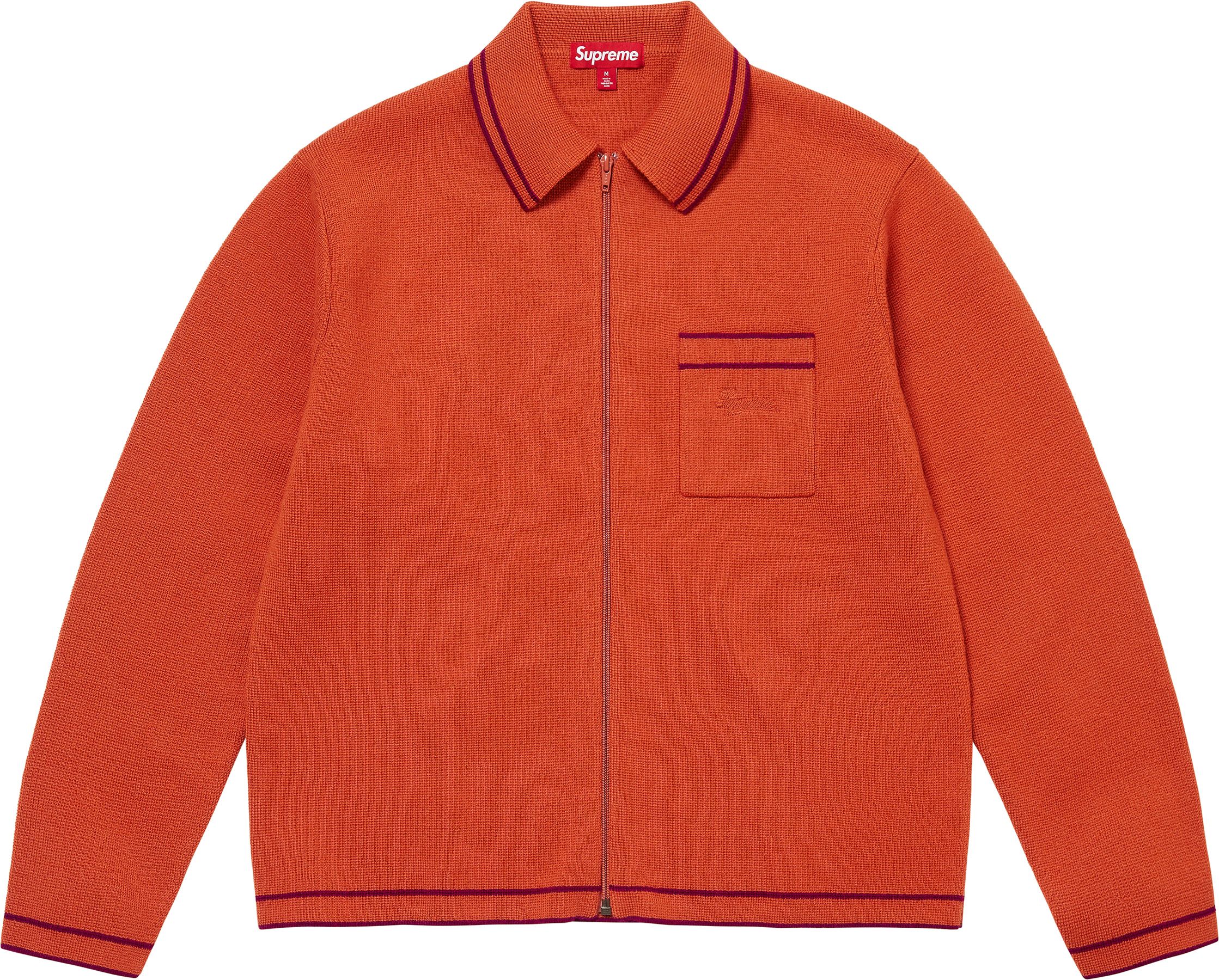 supreme zip up polo sweater カーディガン 24fw Fall/Winter 2024
