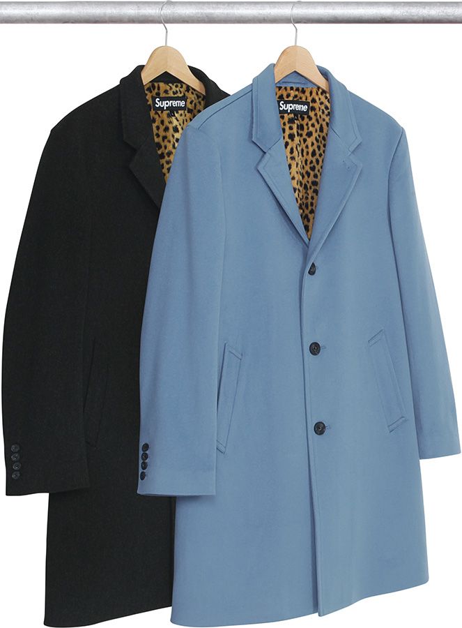 ジャケット・アウター supreme LOLO PIANA Wool Overcoat Fall/Winter 2017 Preview – Supreme