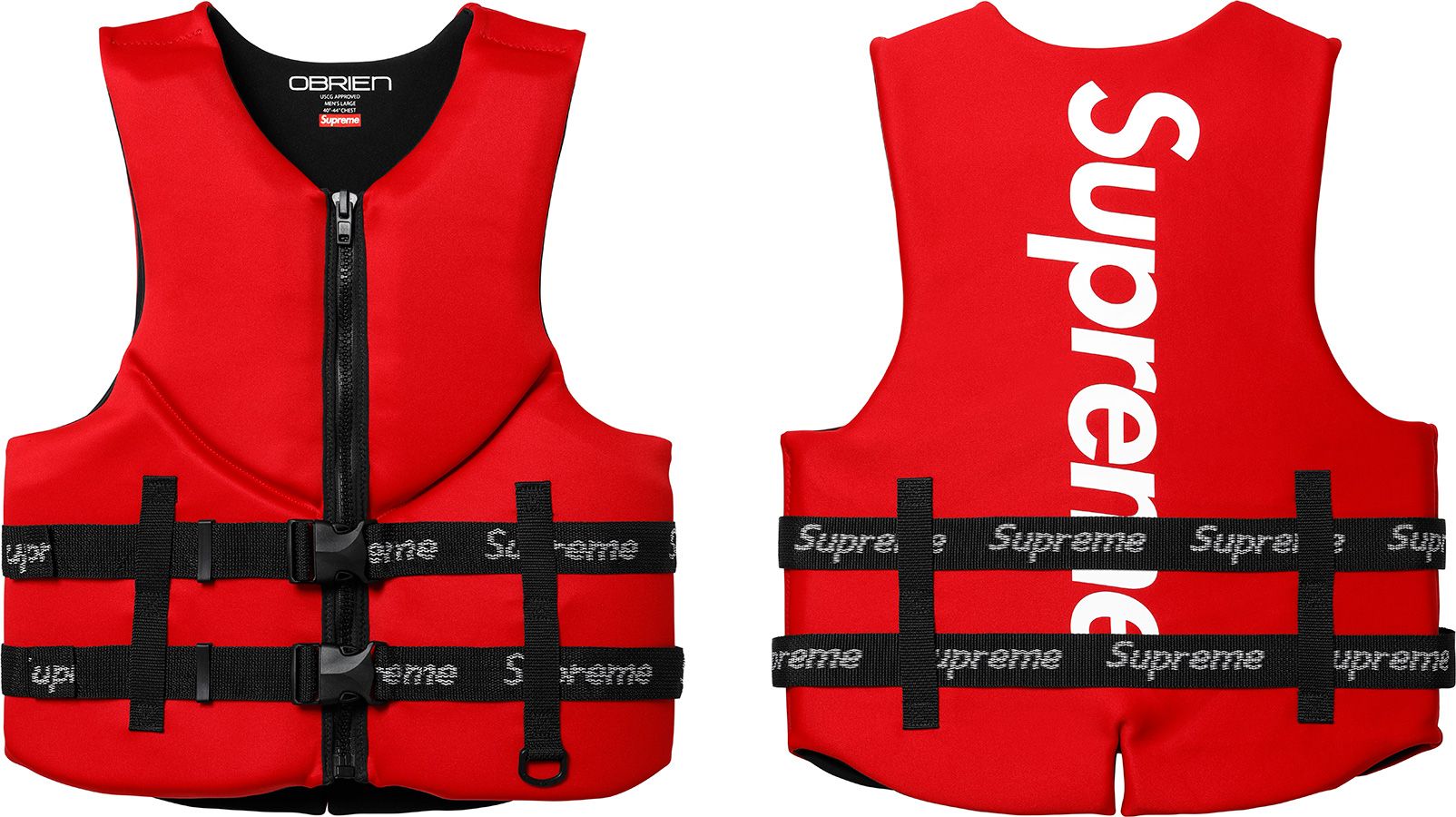 新品　Supreme O’Brien Life Vest ライフジャケット Spring/Summer 2018 Preview – Supreme