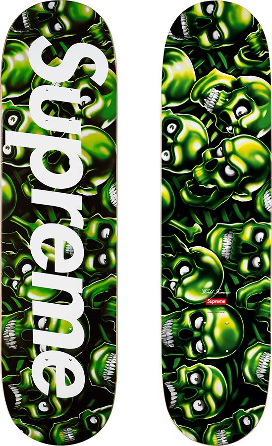 ⚠️希少品⚠️ Supreme Skull Pile Skateboard Deck Spring/Summer 2018 Preview – Supreme