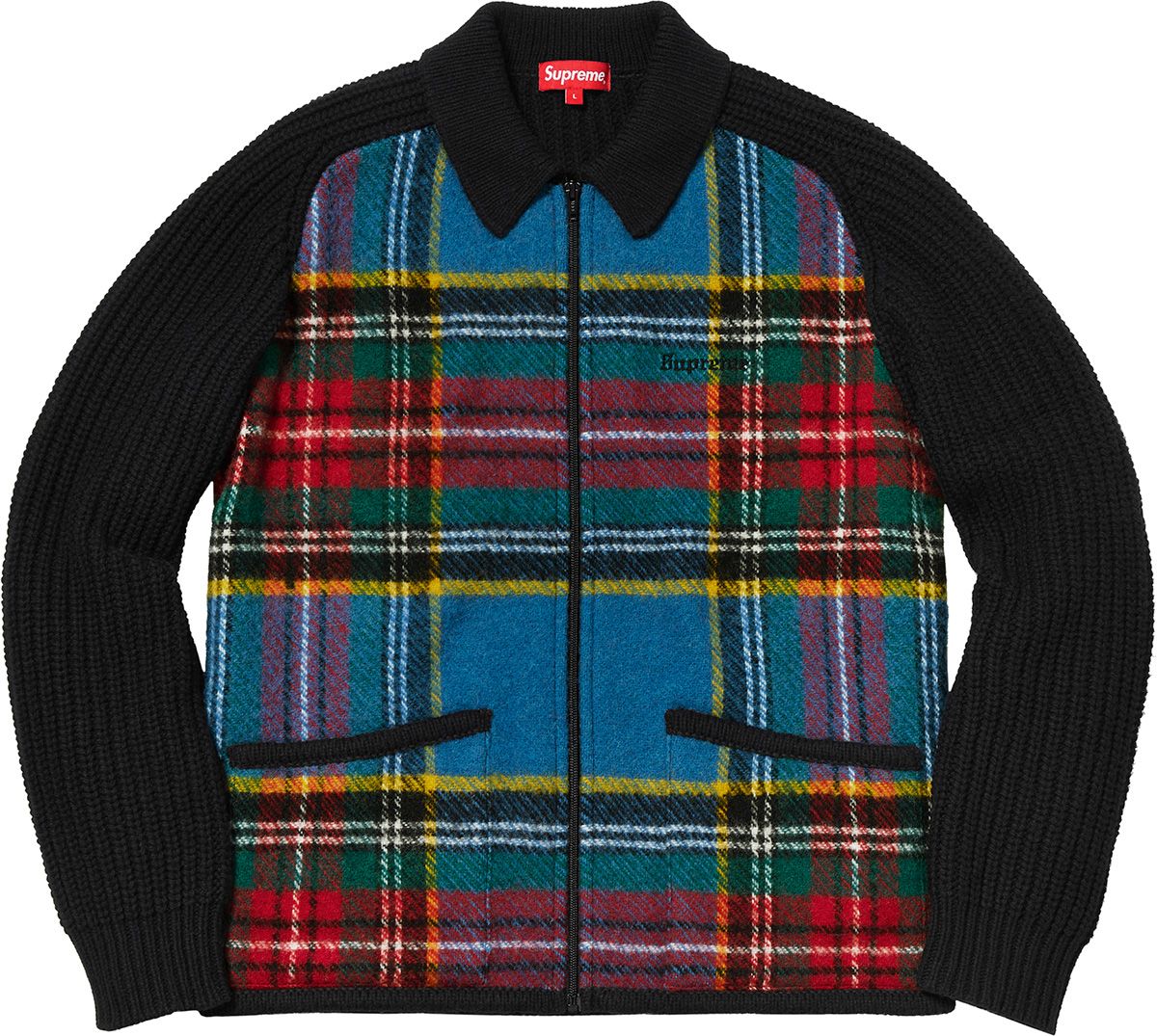 トップス Supreme Newsprint Sweater Multi L Fall/Winter 2018 Preview – Supreme
