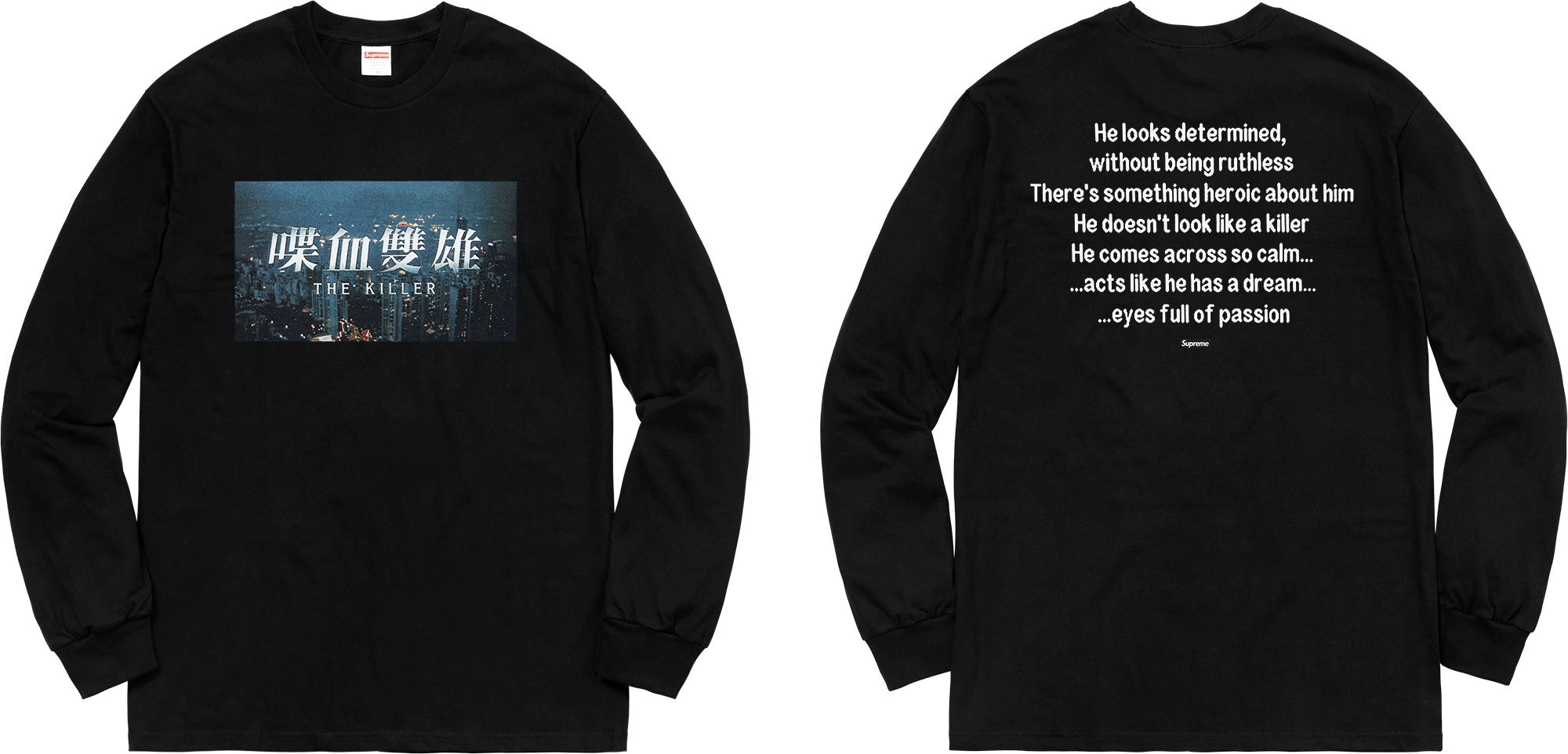 Supreme The Killer Tシャツ ブラック Supreme/The Killer – Gallery – Supreme