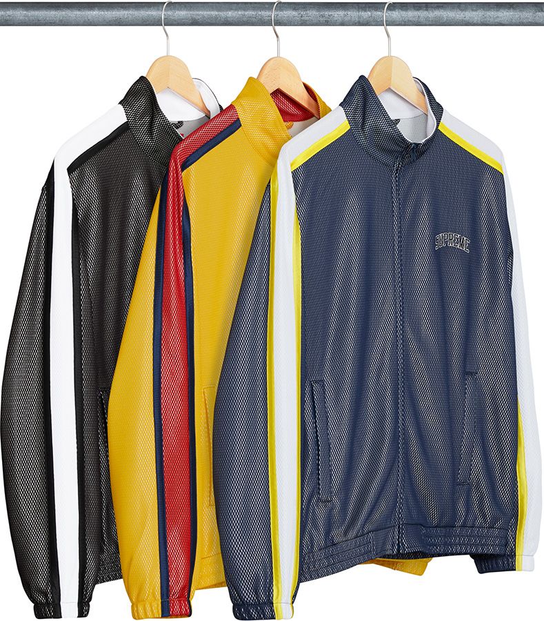 トップス 18ss Supreme Bonded Mesh Track Jacket Spring/Summer 2018 Preview – Supreme