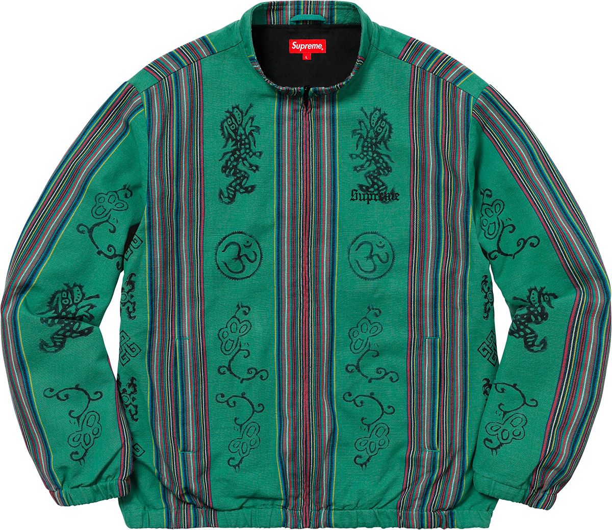 ジャケット・アウター supreme batik stripe jacket Spring/Summer 2018 Preview – Supreme