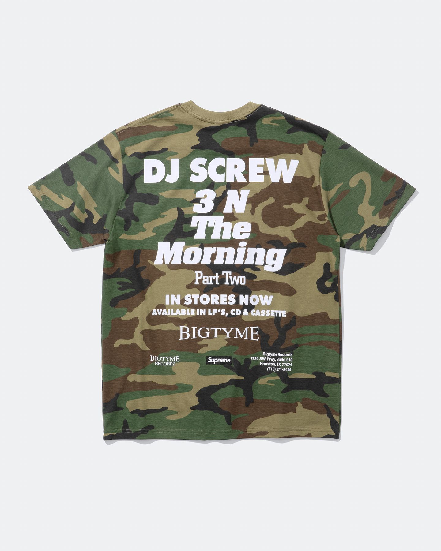 Supreme DJ Screw Tシャツ カモフラージュ L Supreme/DJ Screw – Gallery – Supreme