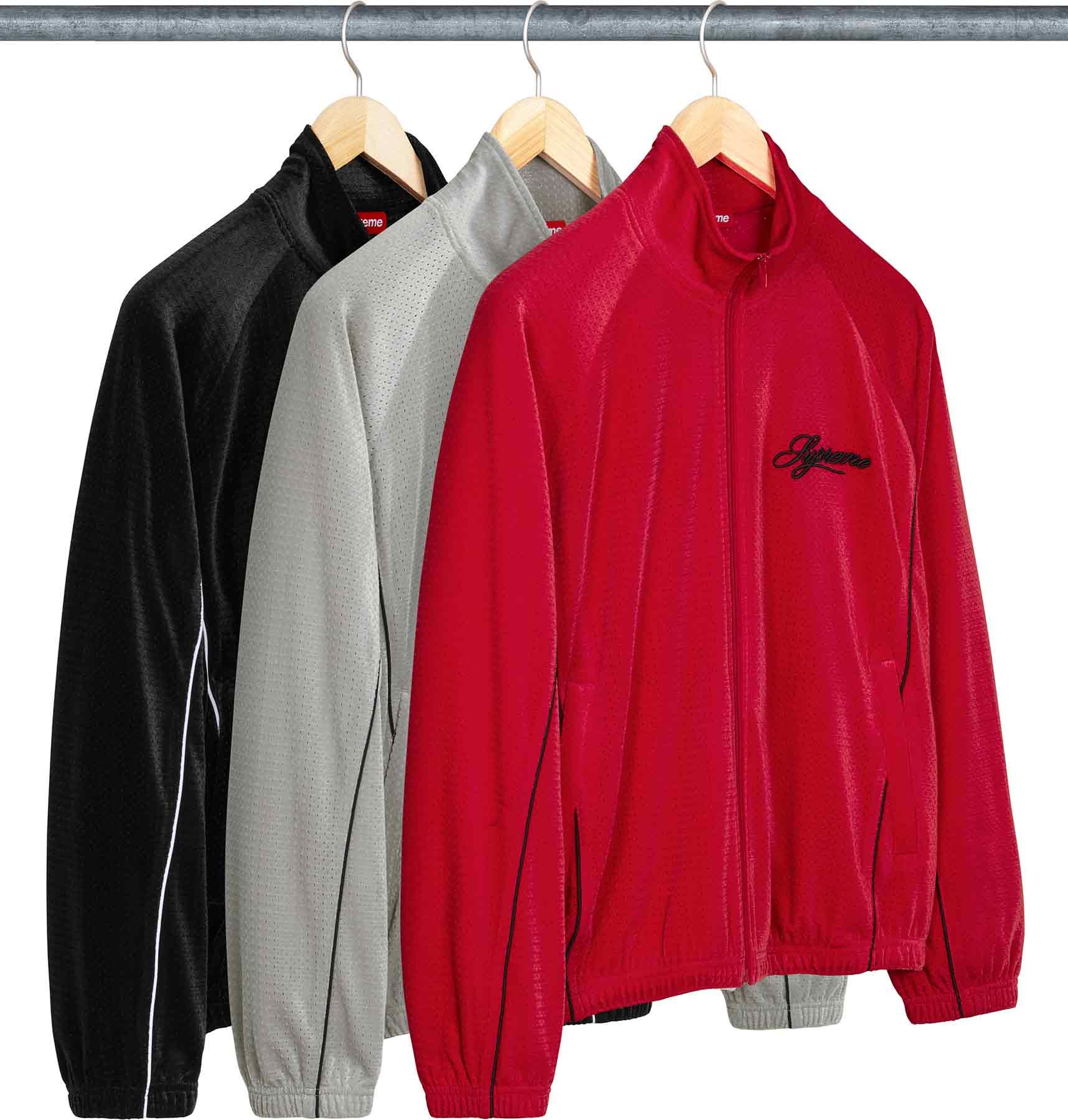トップス Velour Mesh Track Jacket Supreme M Spring/Summer 2026 Preview – Supreme