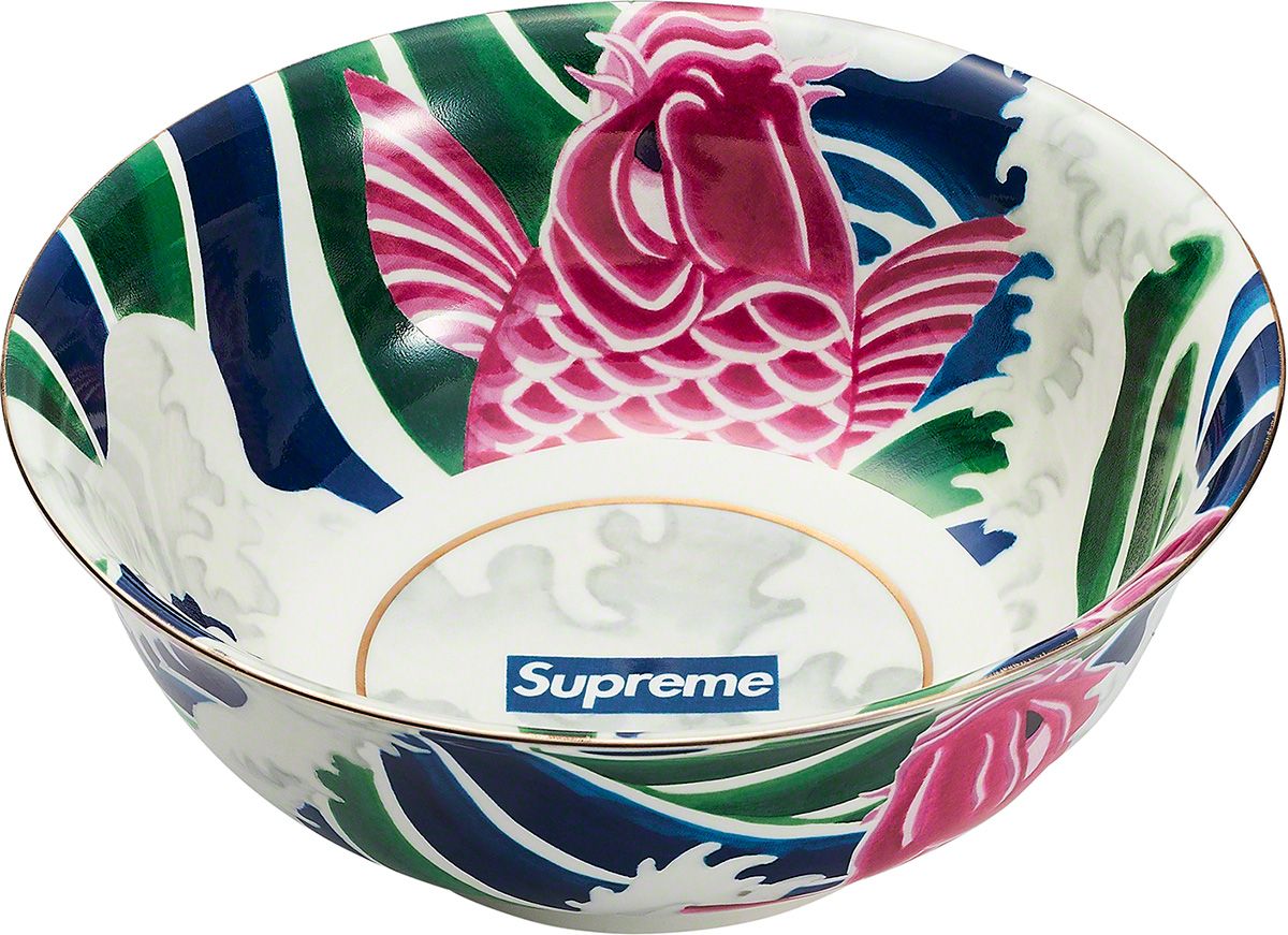シュプリーム　ボウル　Supreme Waves Ceramic Bowl 6616c9c1385b3d1c23cdcd09915122