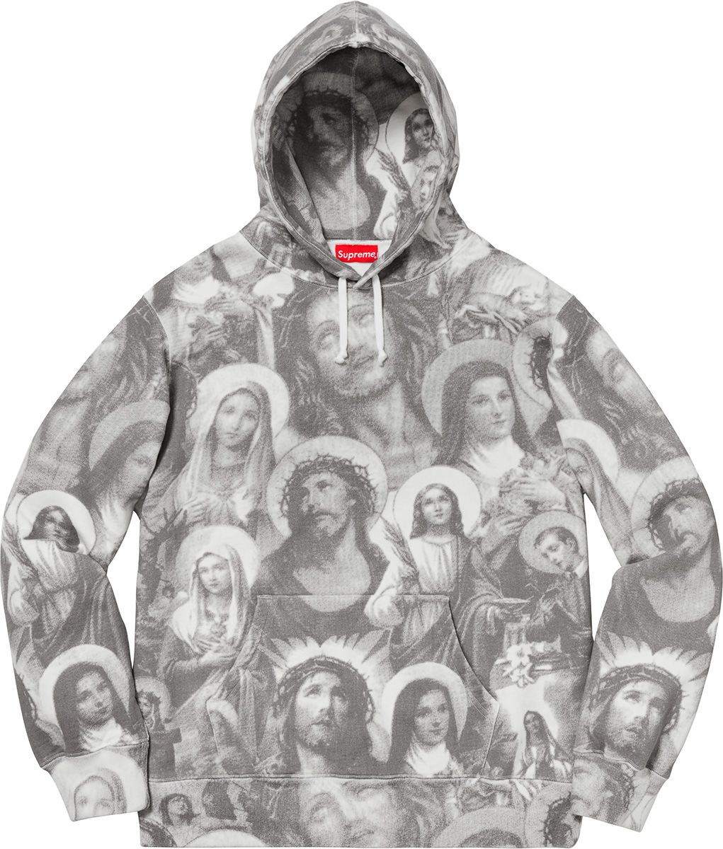 Supreme　シュプリーム　パーカー　キリスト　総柄 Fall/Winter 2018 Preview – Supreme