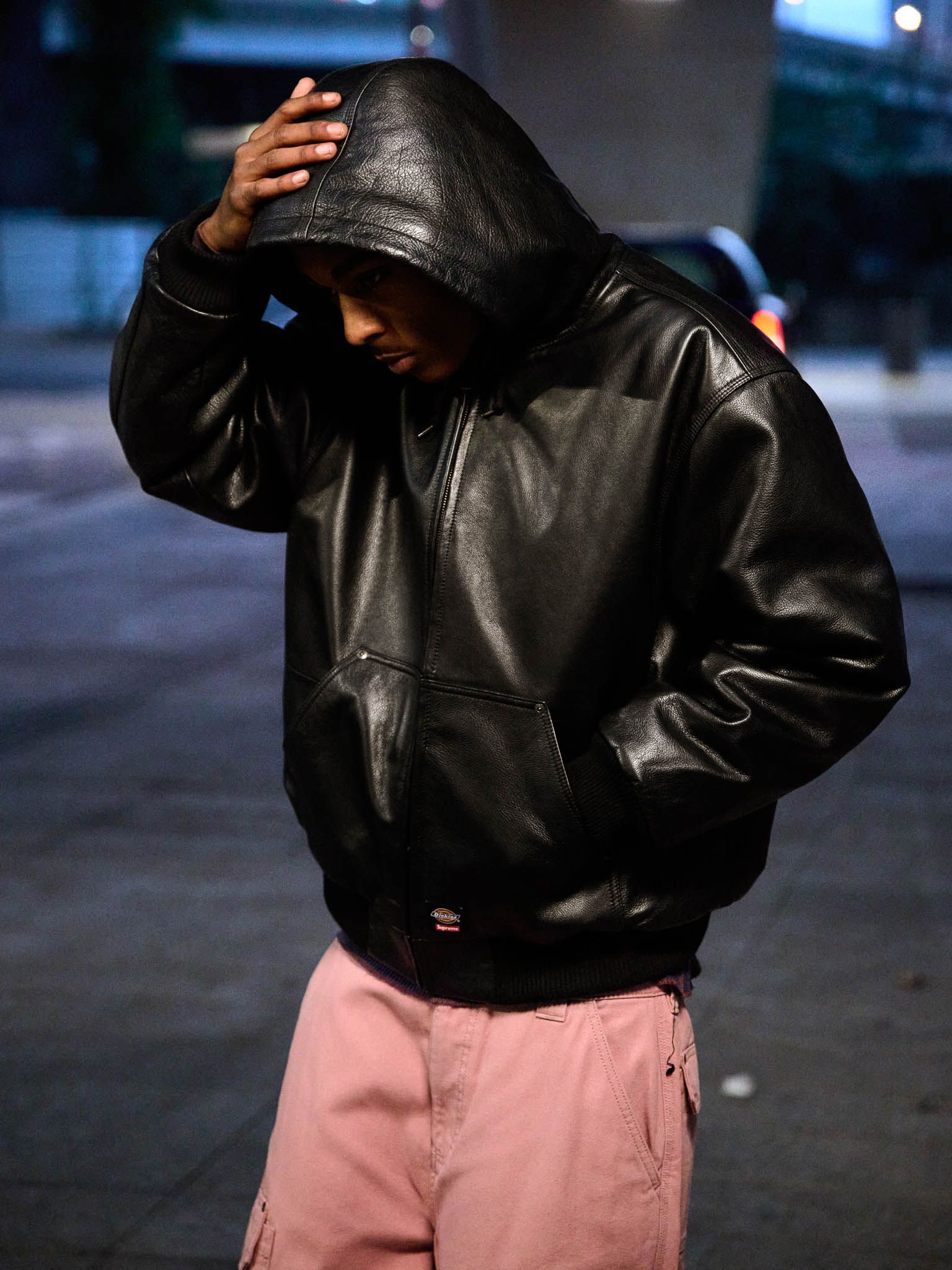 k*※様 【大きいサイズ】Supreme×Dickies レザーパーカージャケッ Supreme®/Dickies® – News – Supreme