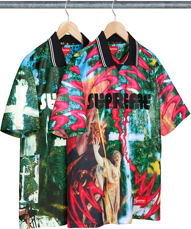 トップス Supreme Tadanori Yokoo Soccer Jersey M Fall/Winter 2021 Preview – Supreme