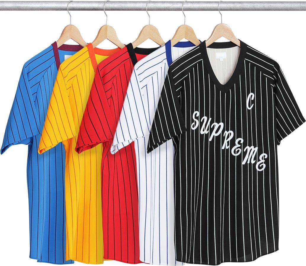 SUPREME シュプリーム A.D Baseball Jersey Spring/Summer 2017 Preview – Supreme