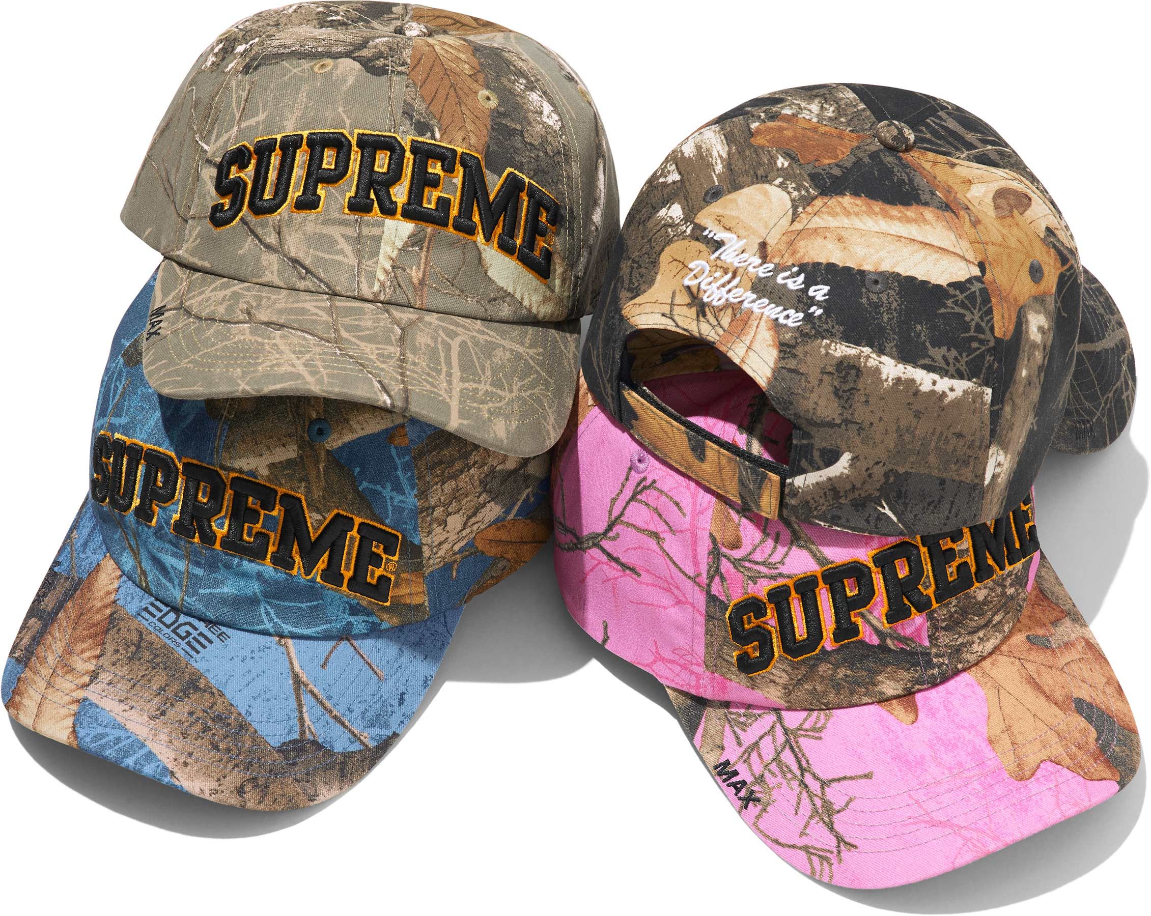 supreme シュプリーム 6パネル キャップ 迷彩 sロゴ camo cap Fall/Winter 2024 Preview – Supreme