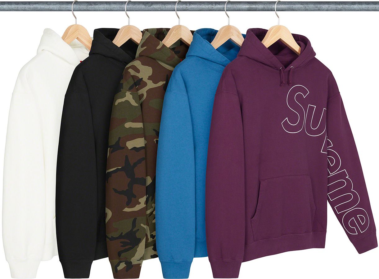 新品Supreme Reflective Hooded Sweatshirt Fall/Winter 2021 Preview – Supreme