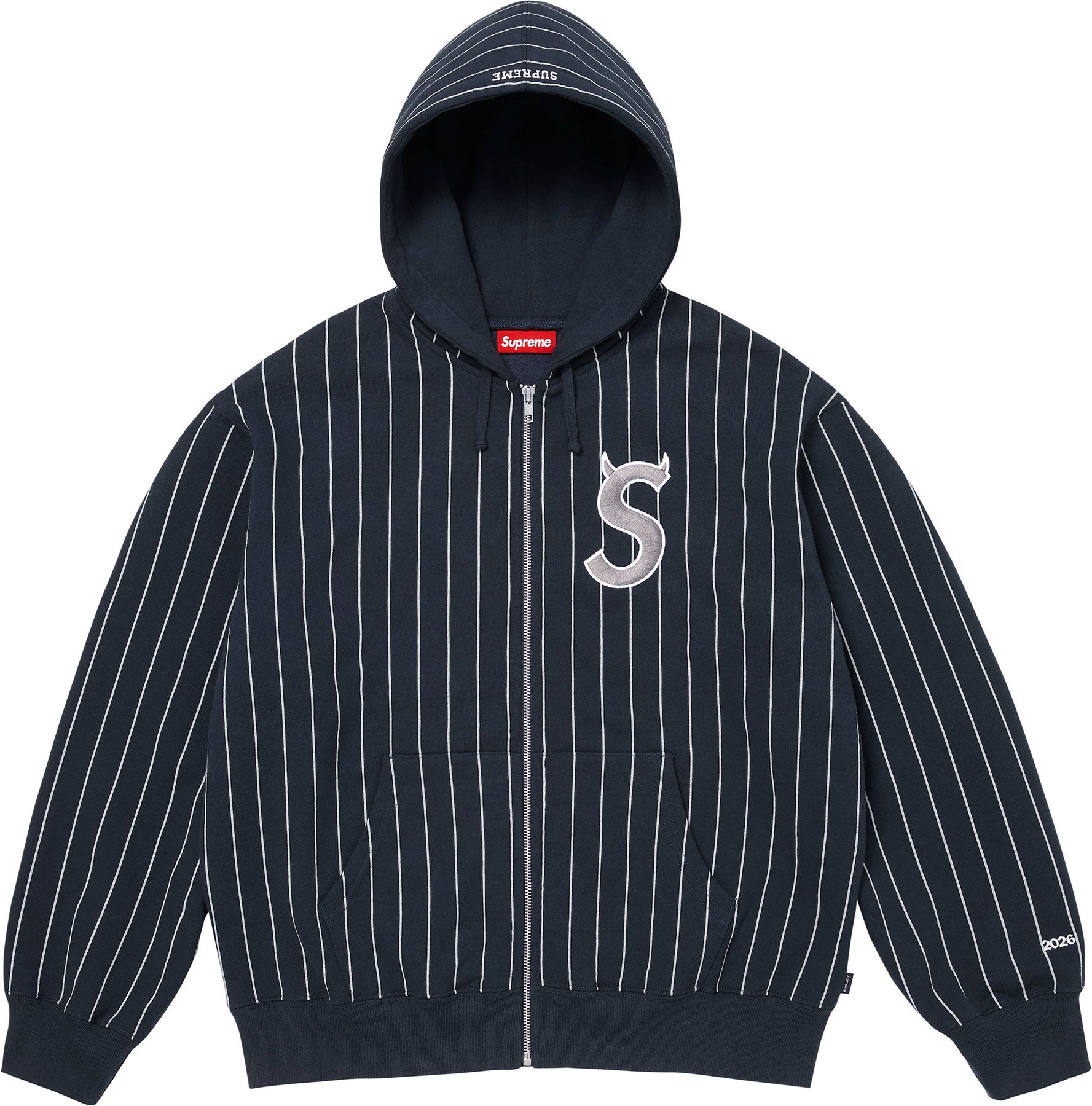 ザ*ル様 Supreme Devil S Logo Zip Up Hoodie Spring/Summer 2026 Preview – Supreme