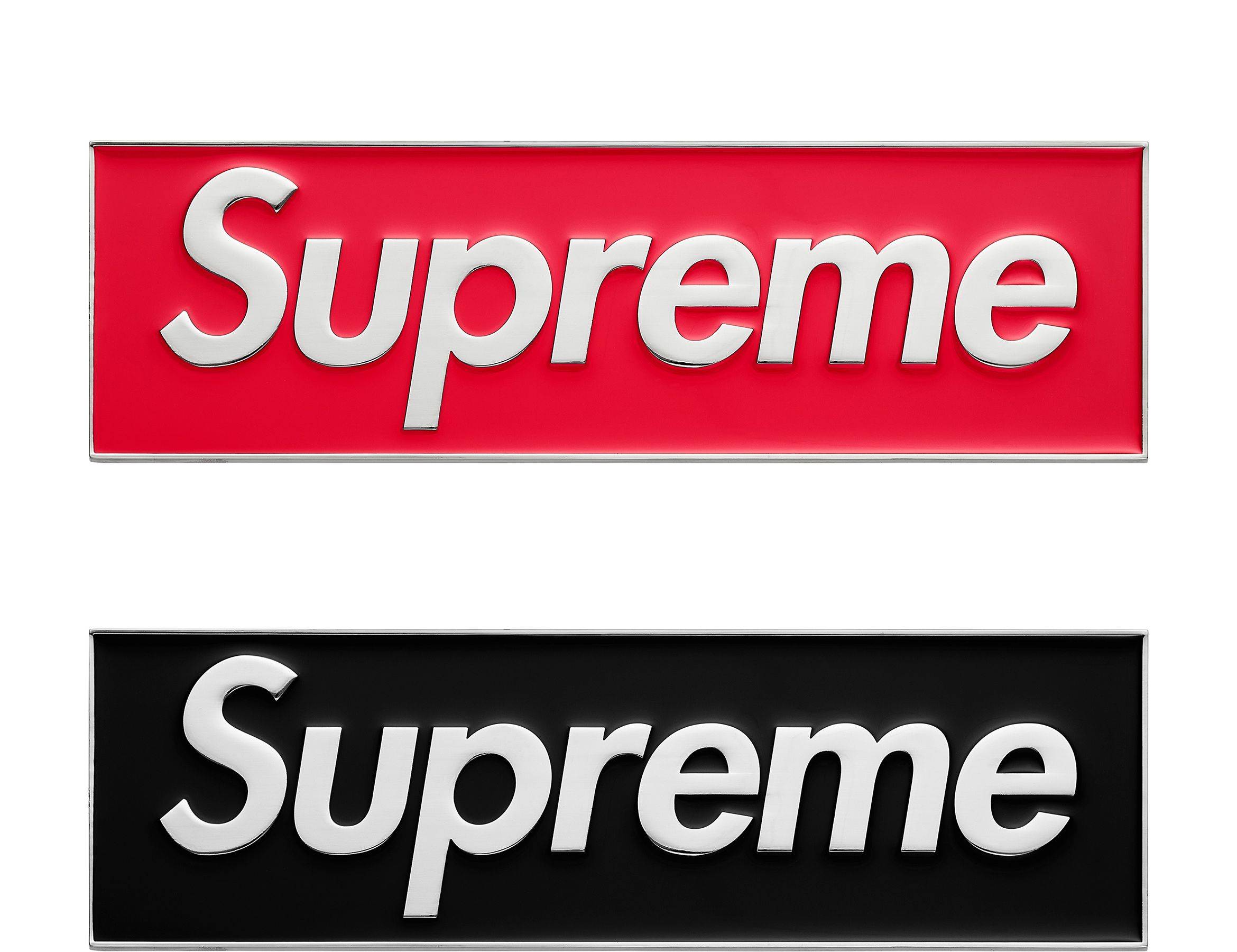 2個セット★Supreme Box Logo Car Emblem 新品未使用 Fall/Winter 2025 Preview – Supreme
