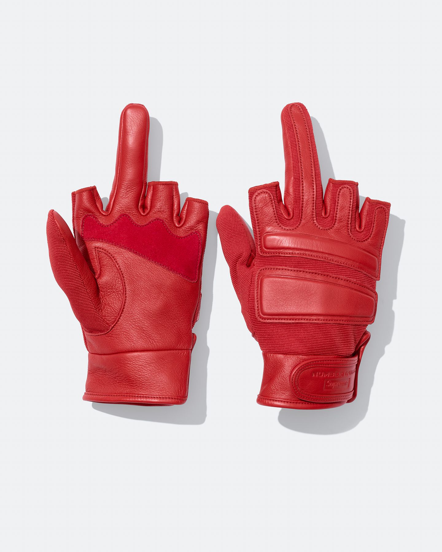 シュプリーム ナンバーナイン レザーグローブ レッド Mサイズ Supreme®/Number (N)ine® – Gallery – Supreme