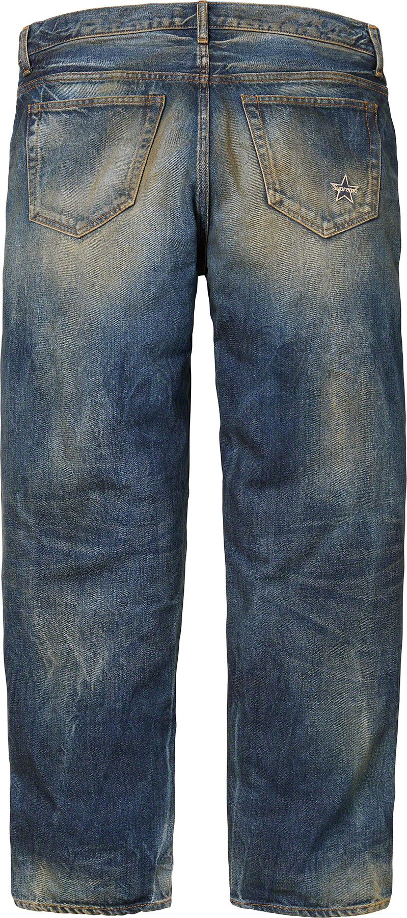 トップス Supreme Loose Fit Denim PaunterShirt トップス Supreme Loose Fit Denim PaunterShirt Distressed Loose Fit