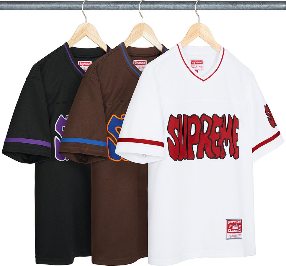 トップス Supreme Mitchell & Ness Football Je Fall/Winter 2022 Preview – Supreme