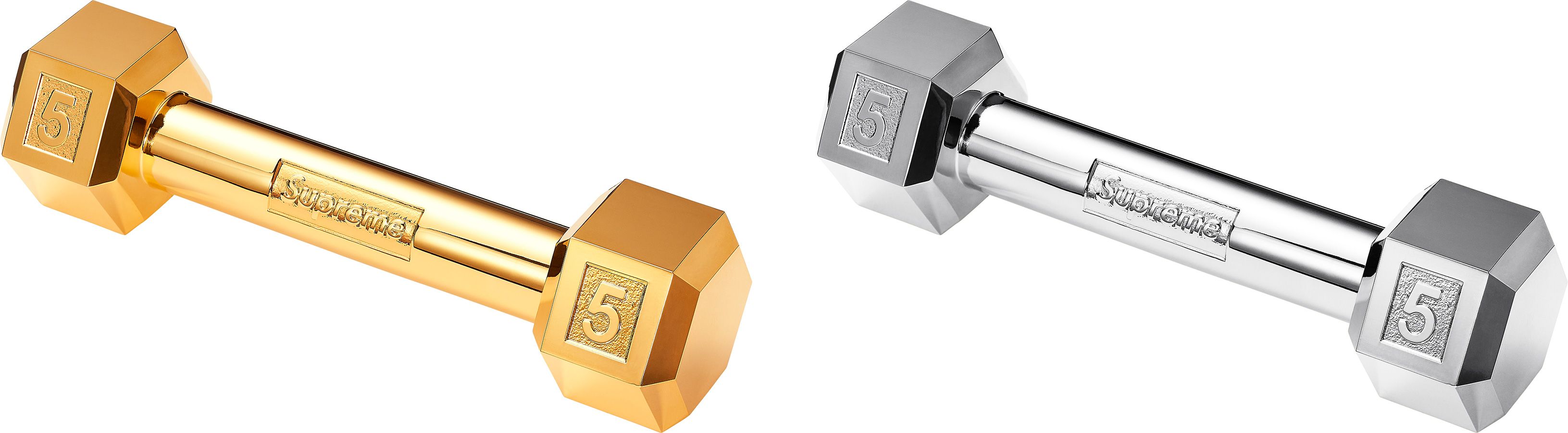 supreme ダンベル　ゴールド　Plated Dumbbell Gold Fall/Winter 2019 Preview – Supreme