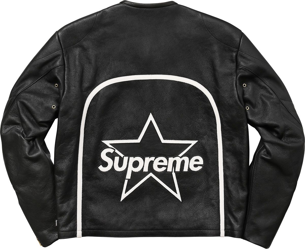 Supreme Vanson Leather Star Jacket XL3代目 Spring/Summer 2017 Preview – Supreme