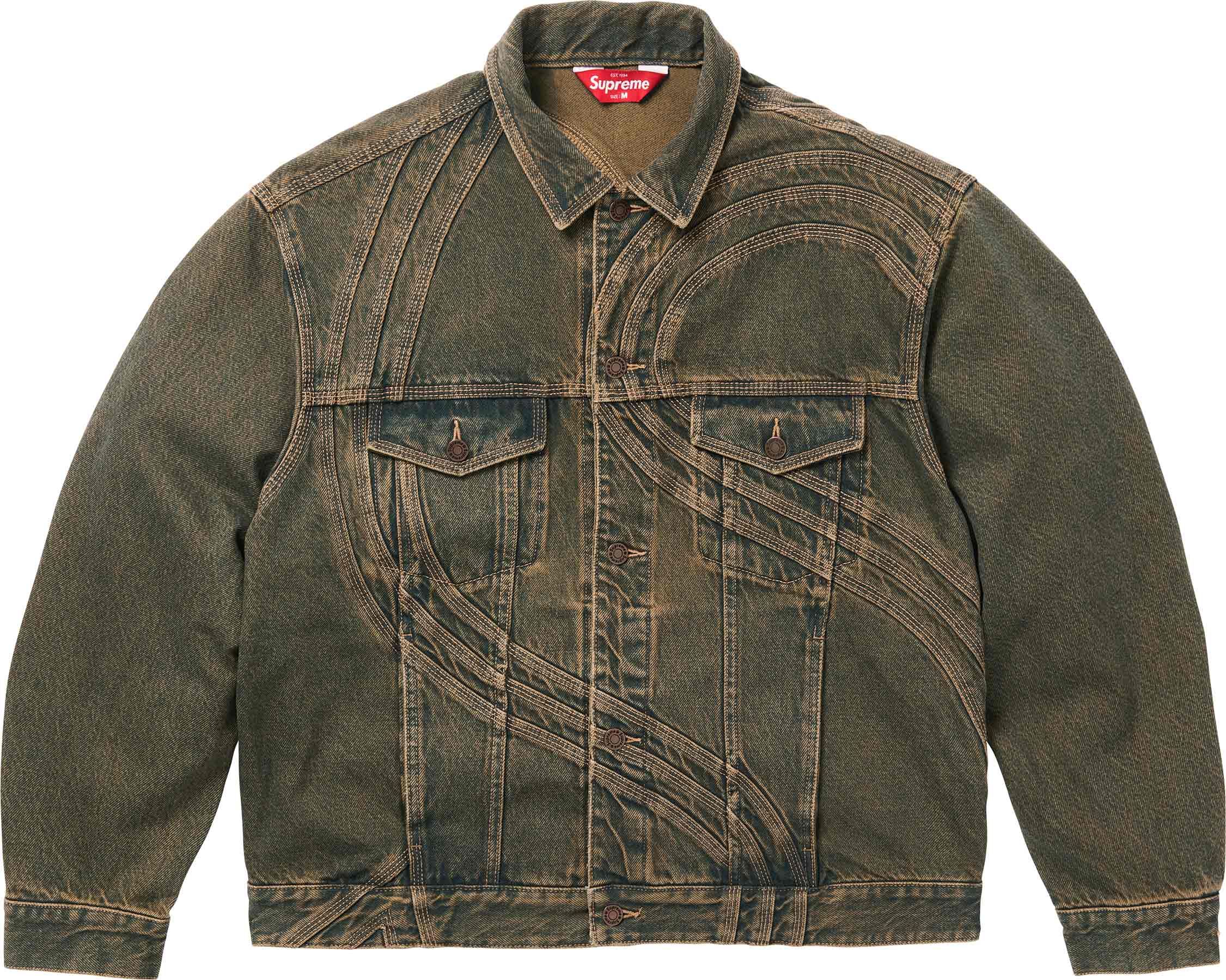 ジャケット・アウター SUPREME S Logo Denim Trucker Jacket Spring/Summer 2024 Preview – Supreme
