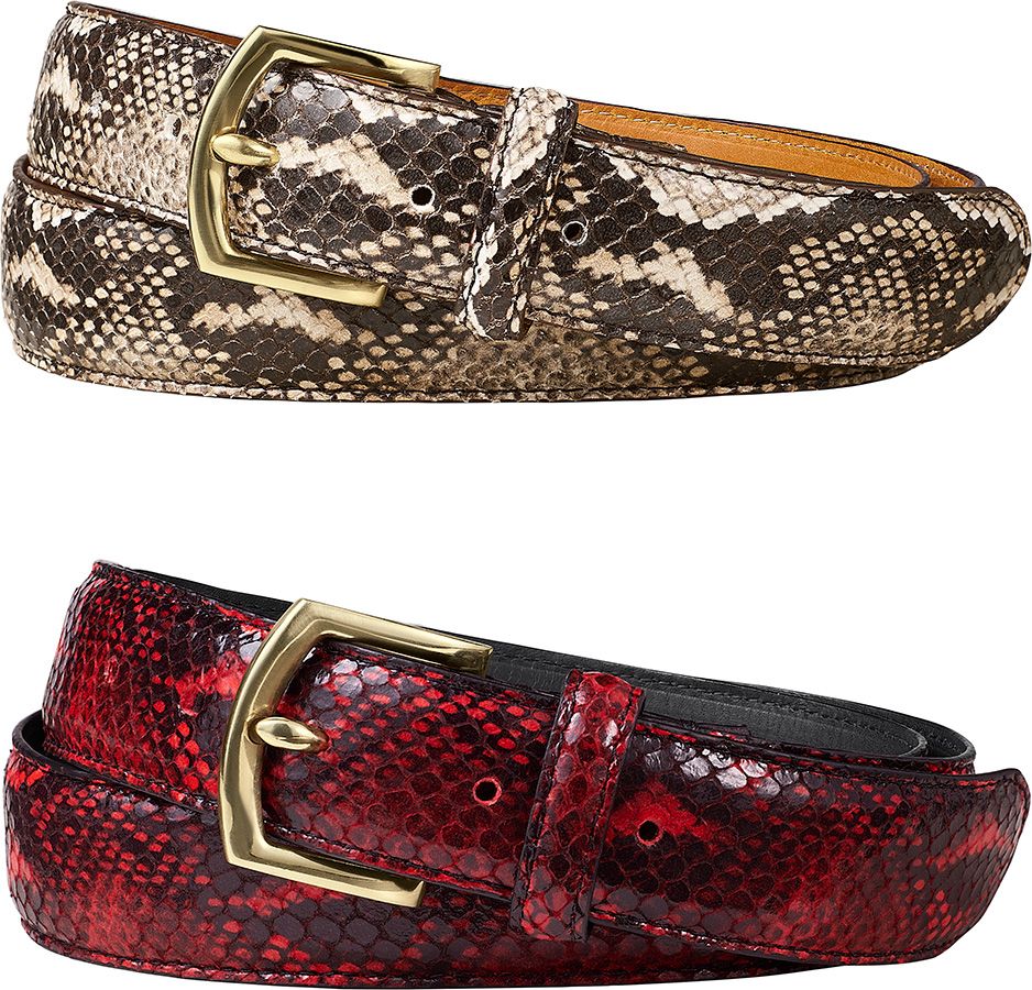 小物 SUPREME Faux Snakeskin Belt Fall/Winter 2017 Preview – Supreme