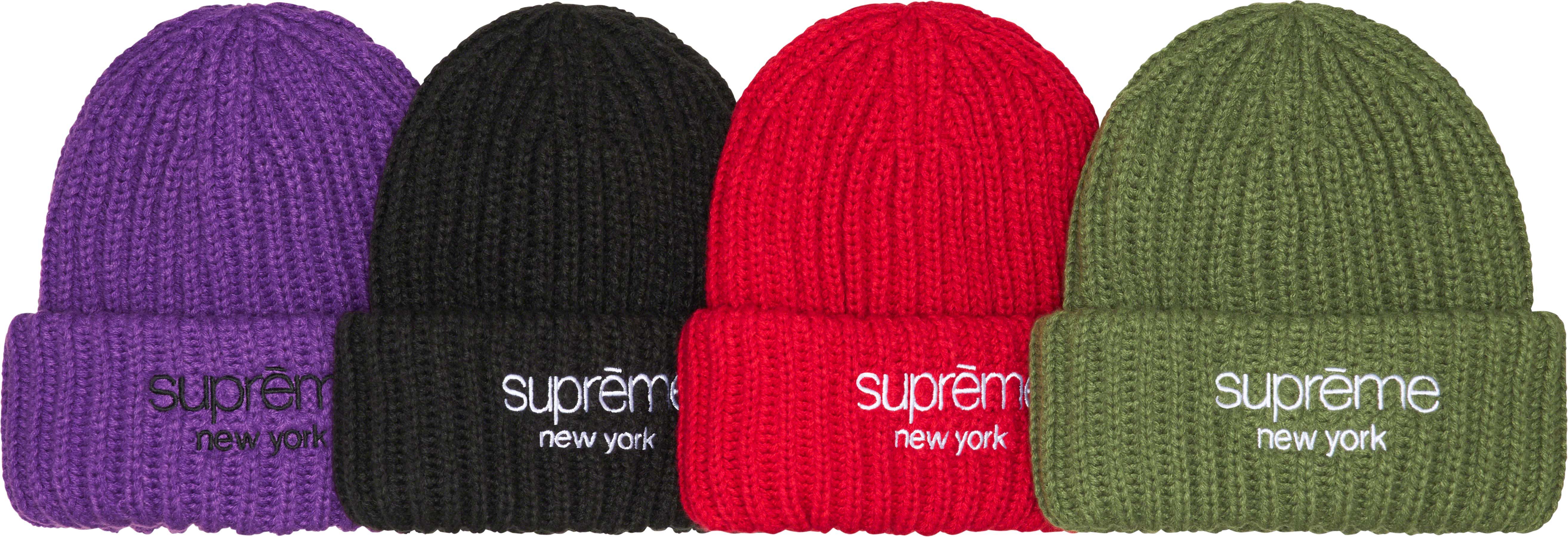 帽子 supreme chunky ribbed beanie Fall/Winter 2023 Preview – Supreme