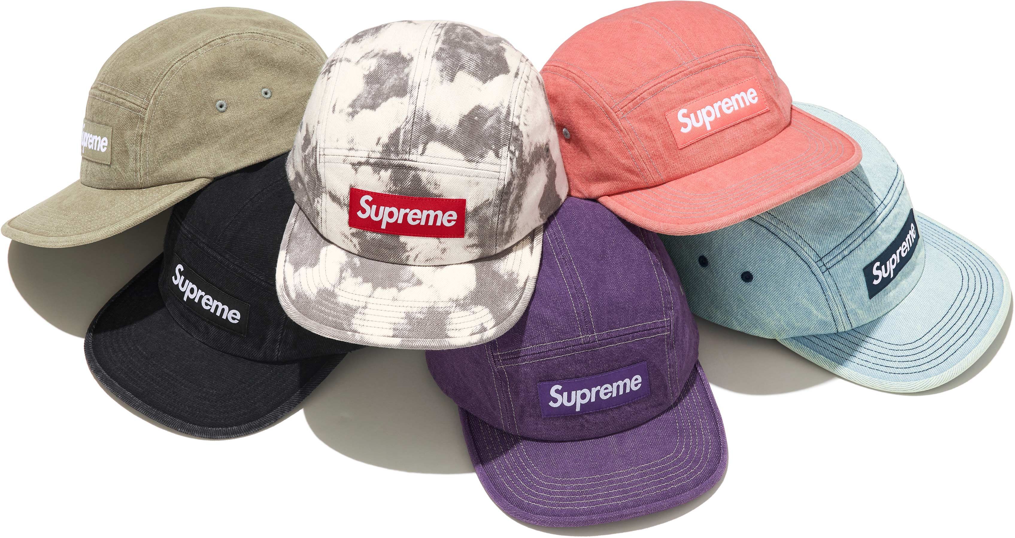 帽子 Supreme 25ss Denim Camp Cap Bleached Spring/Summer 2025 Preview – Supreme