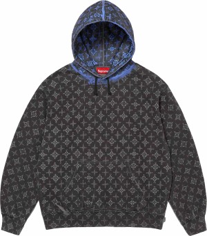 Overprint Fade Hooded Sweatshirt