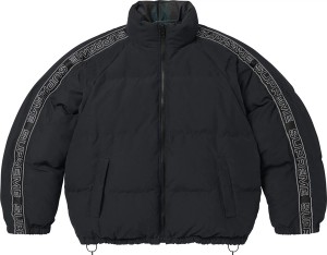Reversible Reflective Down Puffer Jacket