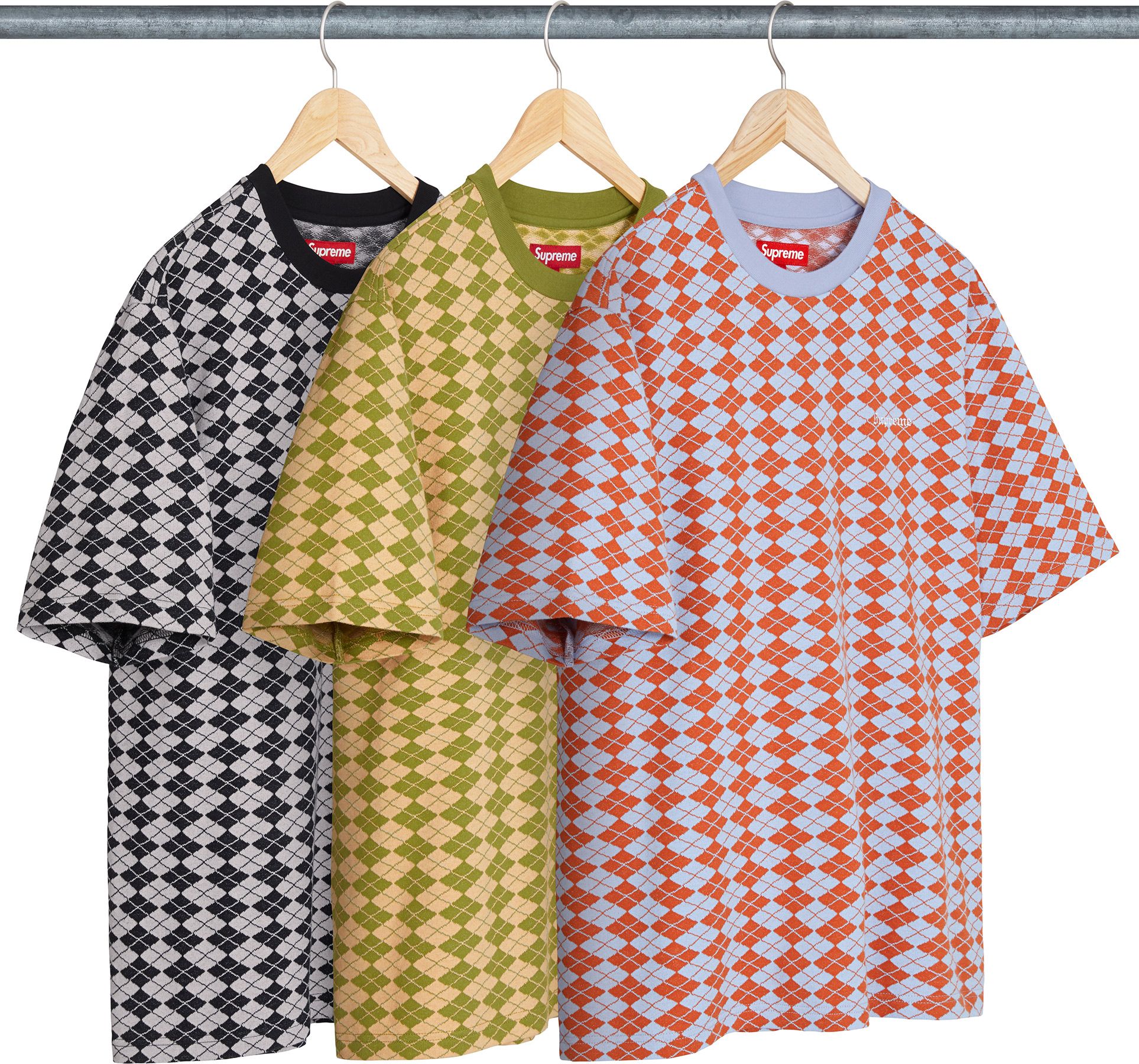 トップス Supreme25ss Diamond JacquardS/STop Spring/Summer 2025 Preview – Supreme