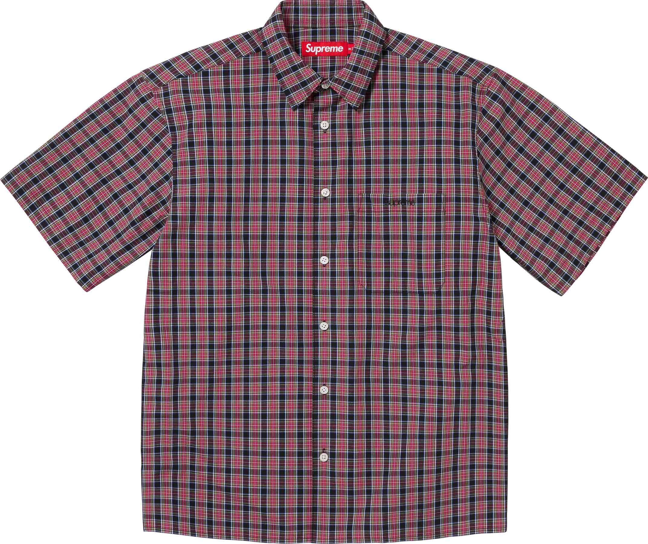 トップス Supreme Plaid Short Sleeve Shirt M Spring/Summer 2024 Preview – Supreme