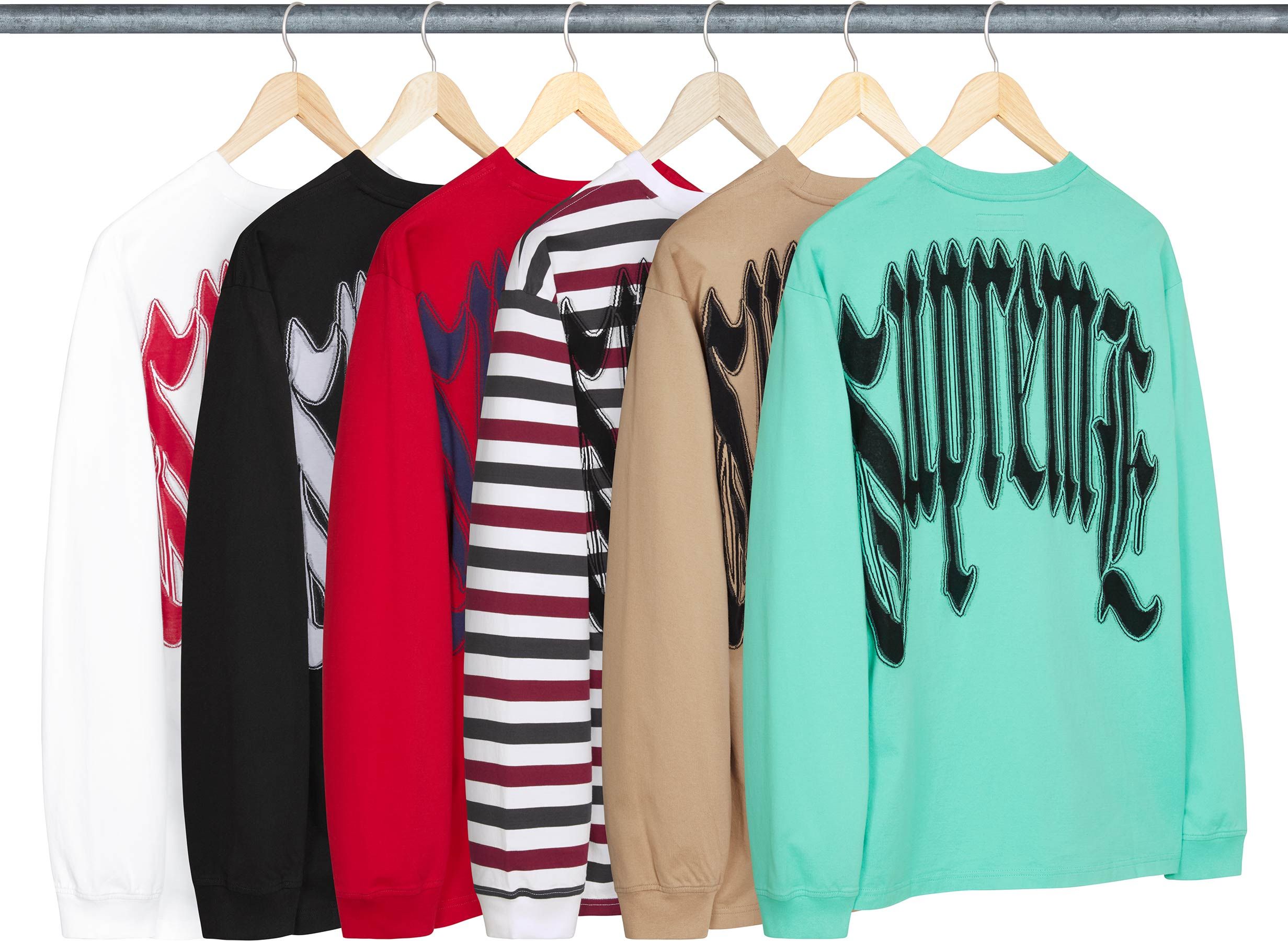 トップス Supreme 26AW Intarsia L/S Top Stripe XL Intarsia L/S Top