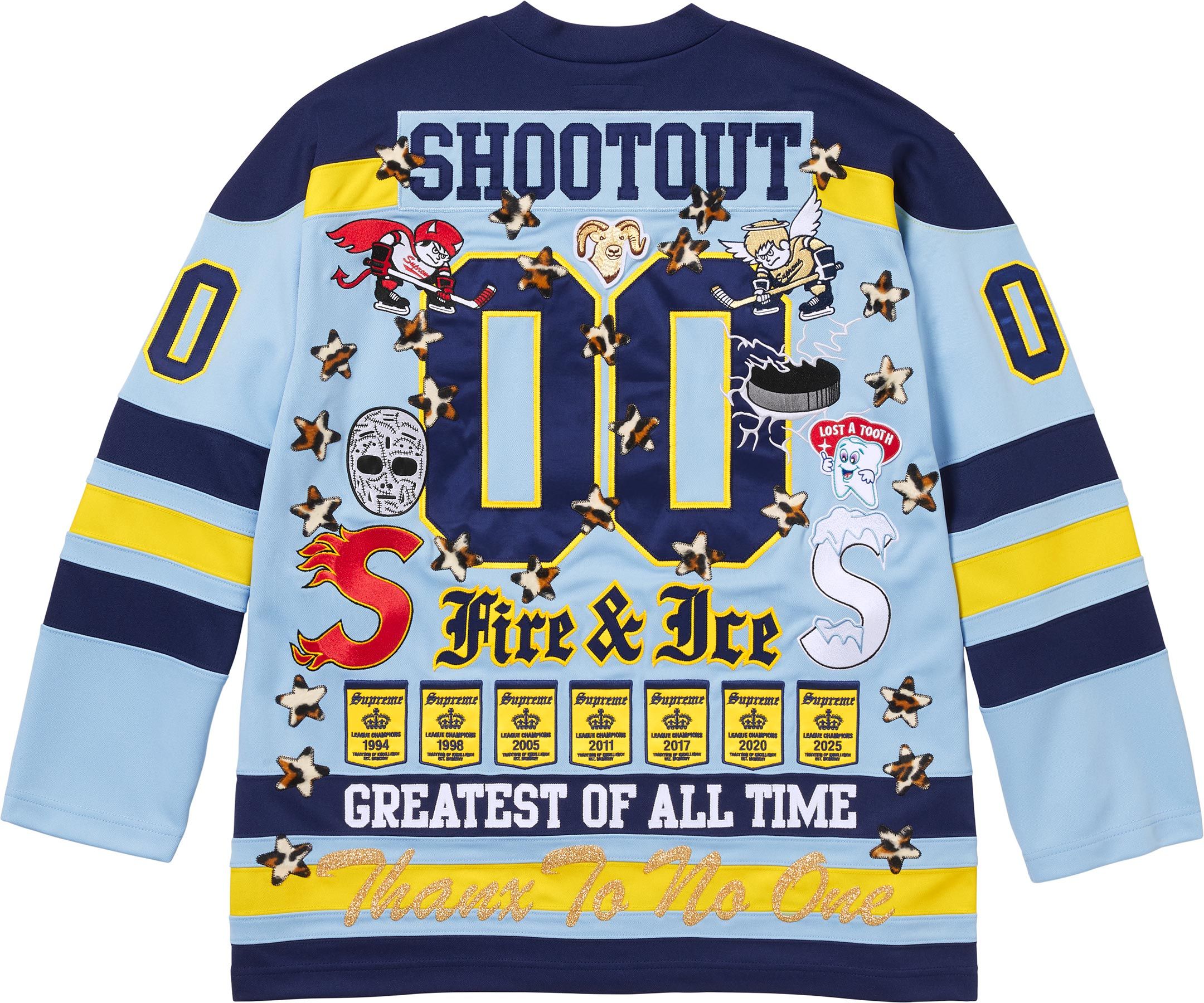 【希少品・美品】シュプリームShootout Hockey Jersey M Fall/Winter 2025 Preview – Supreme