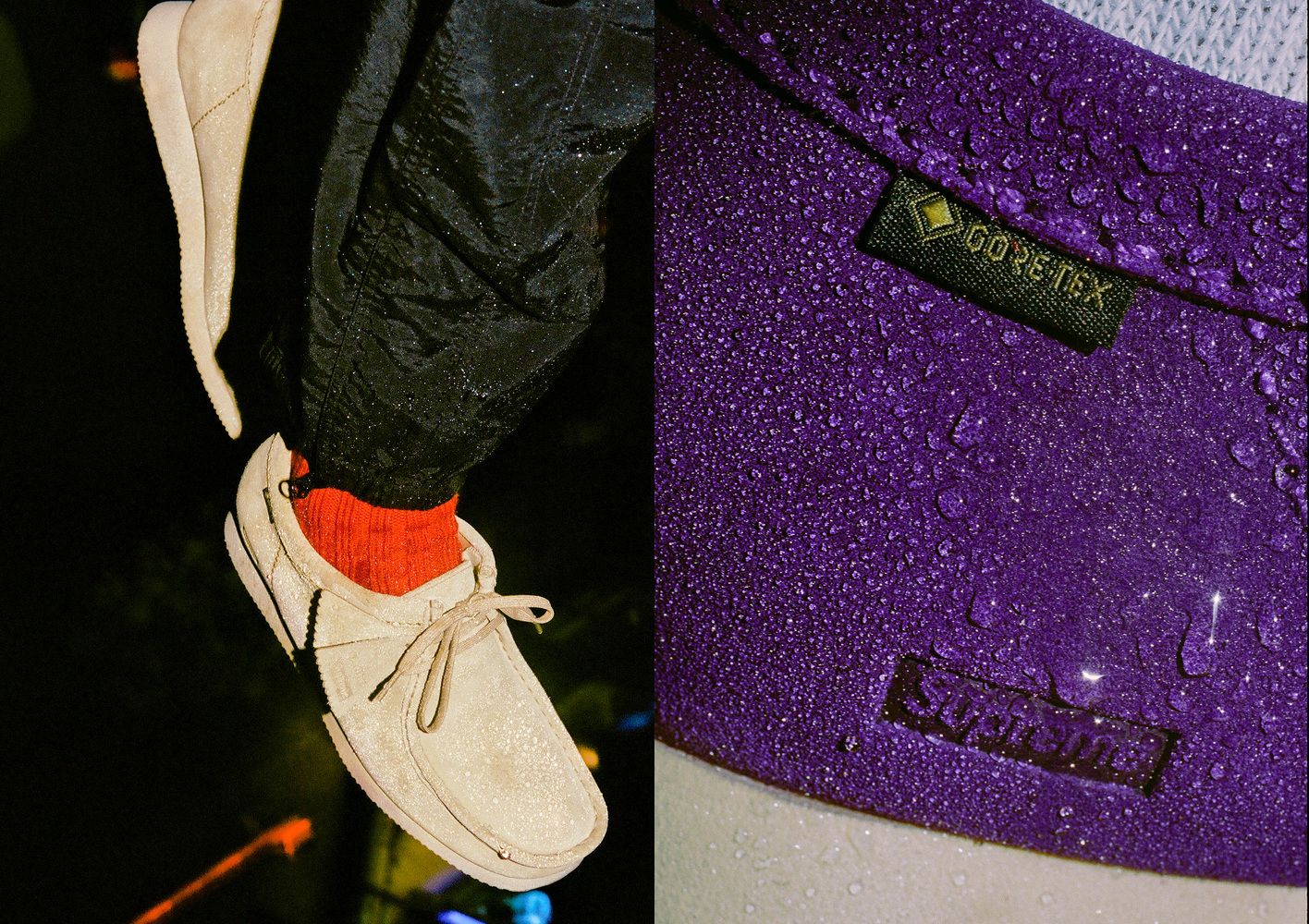 SUPREME CLARKS 2-TONE ワラビー 紫 27cm US9 Supreme®/Clarks Originals® – News – Supreme