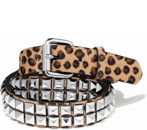 Studded Leather Belt