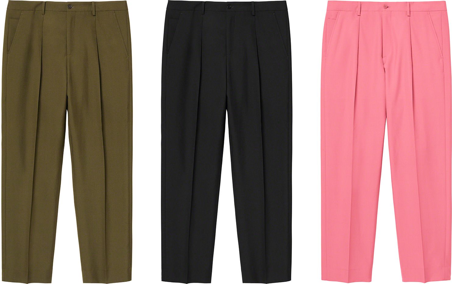 スーツ Supreme Pleated Trouser Spring/Summer 2020 Preview – Supreme